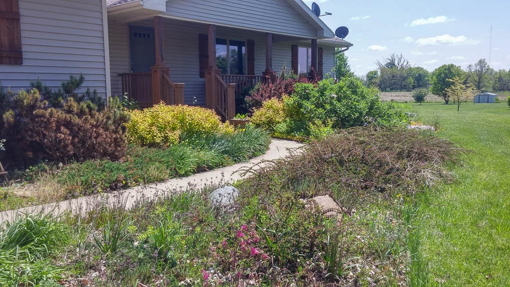 sidewalk area