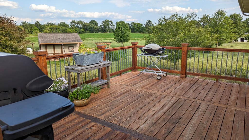 Deck-10 deck after