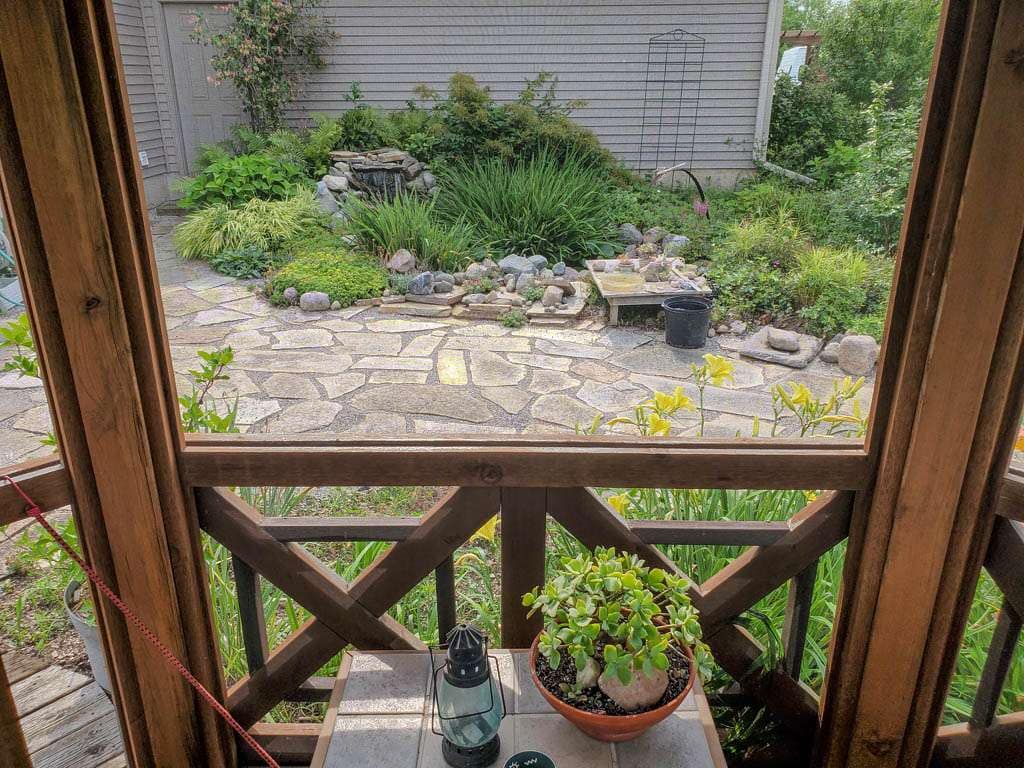 view from gazebo