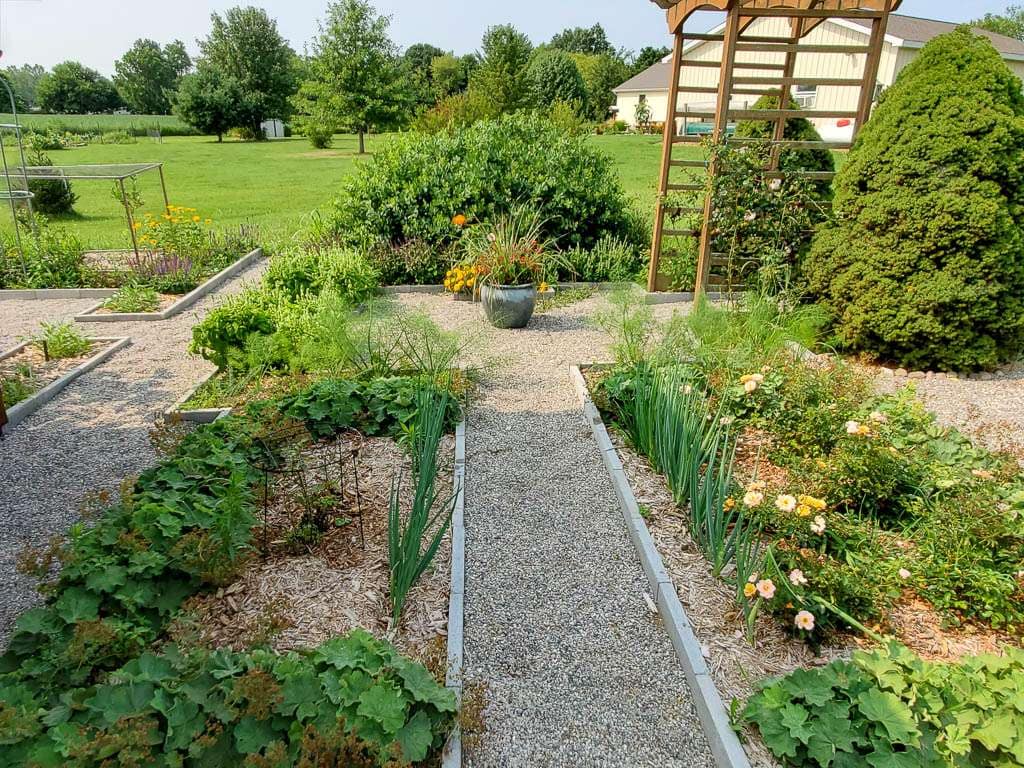 view from front of shed