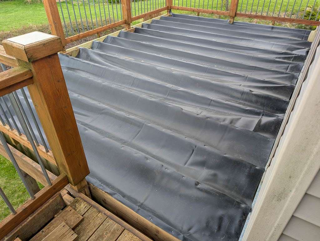 Deck-13 waterproofing complete