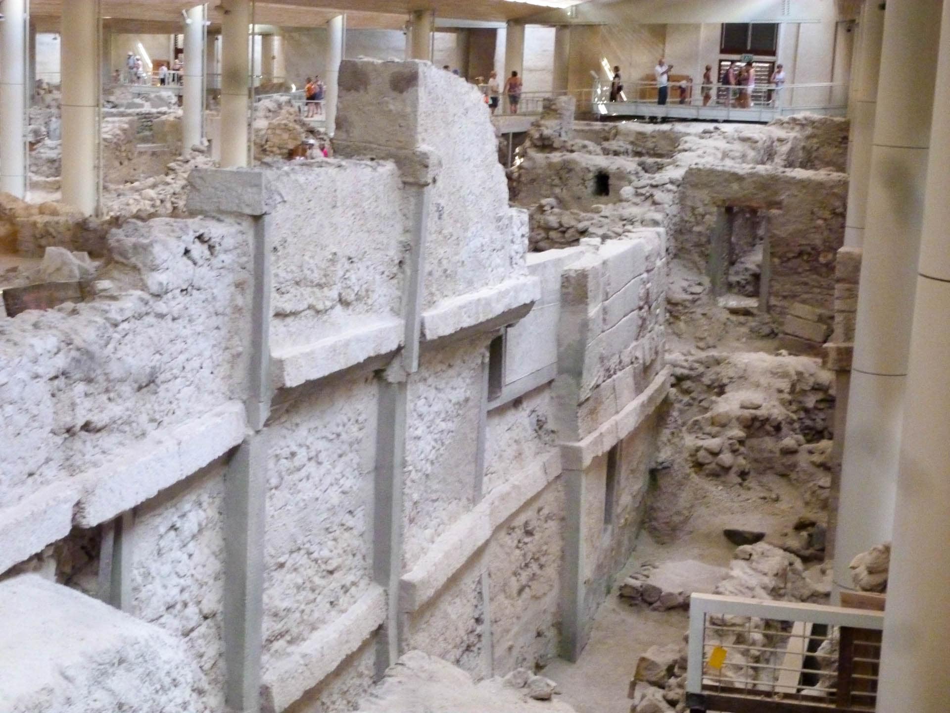 close up Akrotiri