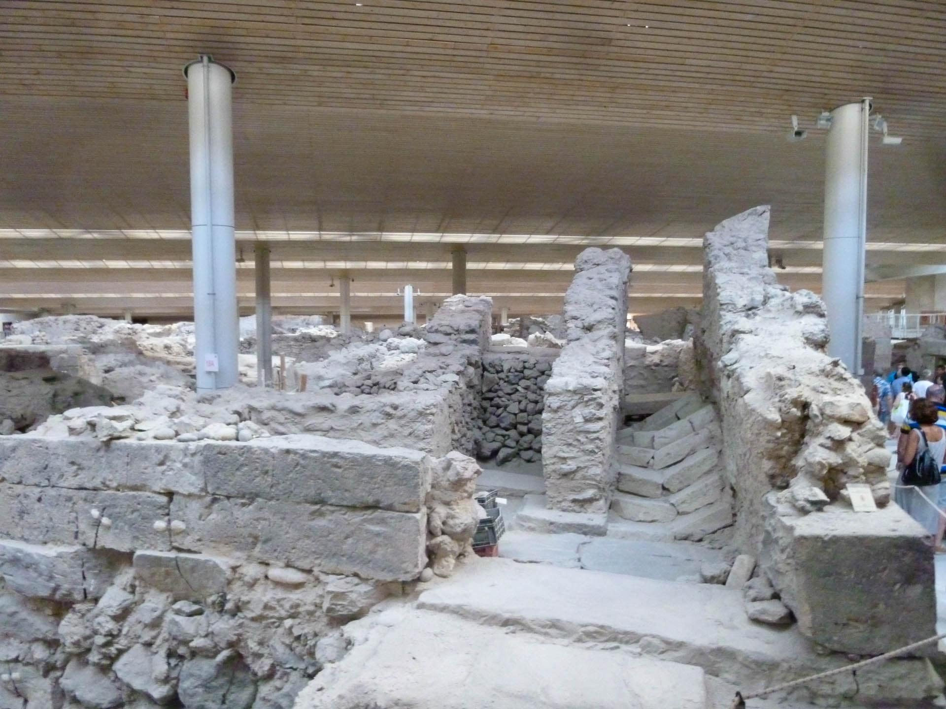 collapsed stairs