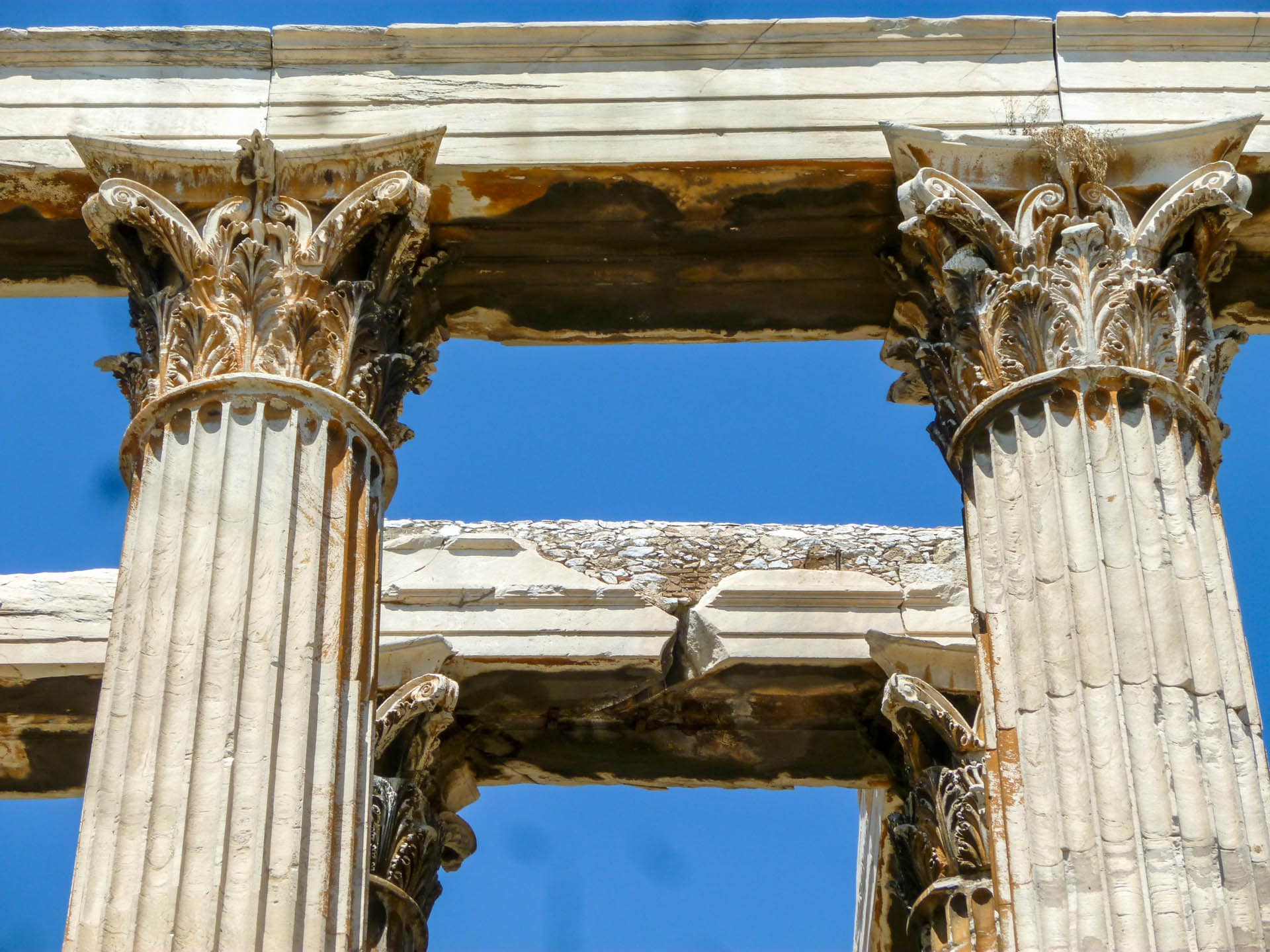 Temple of Olympian Zeus detail