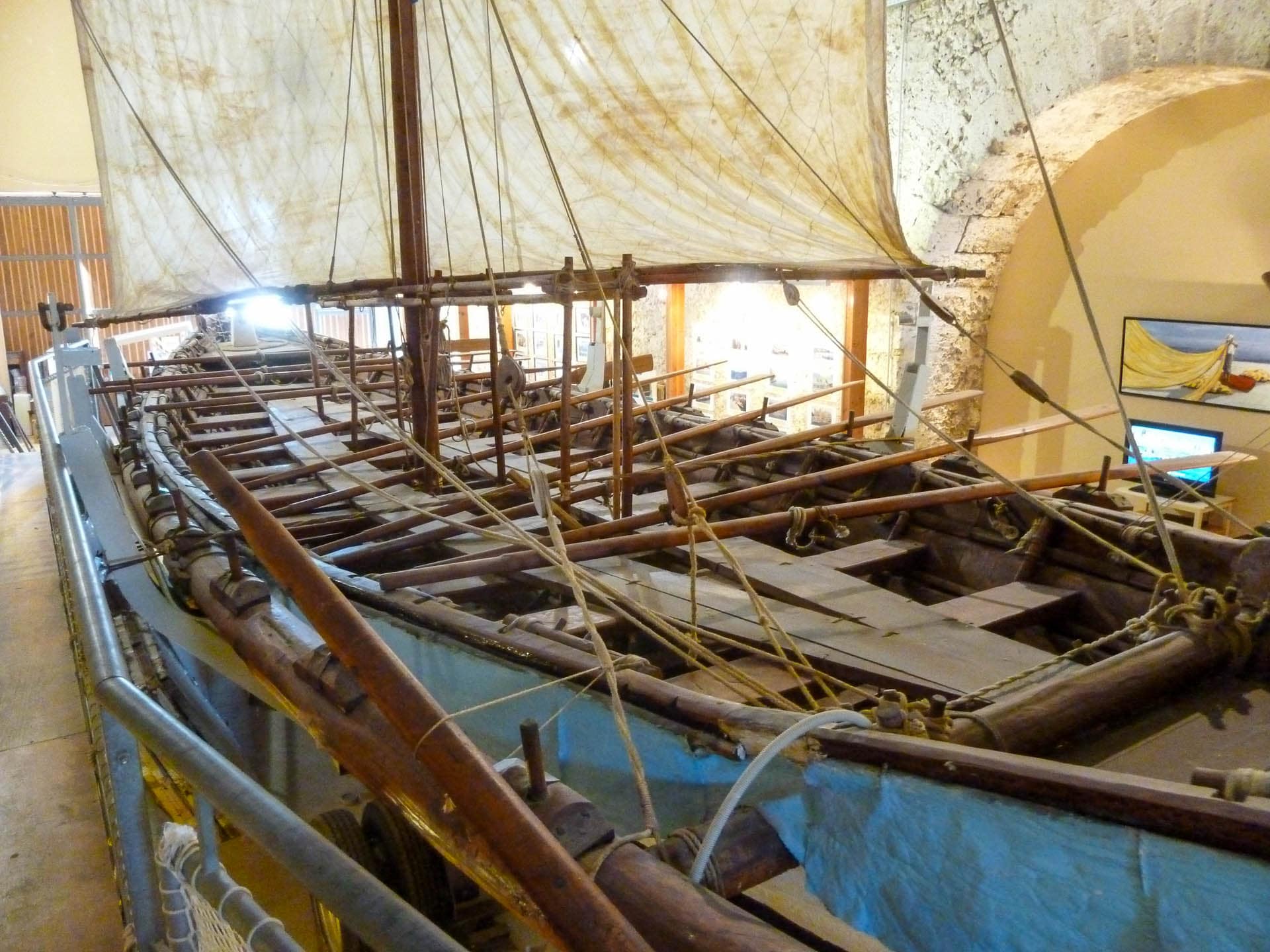 reconstructed ship