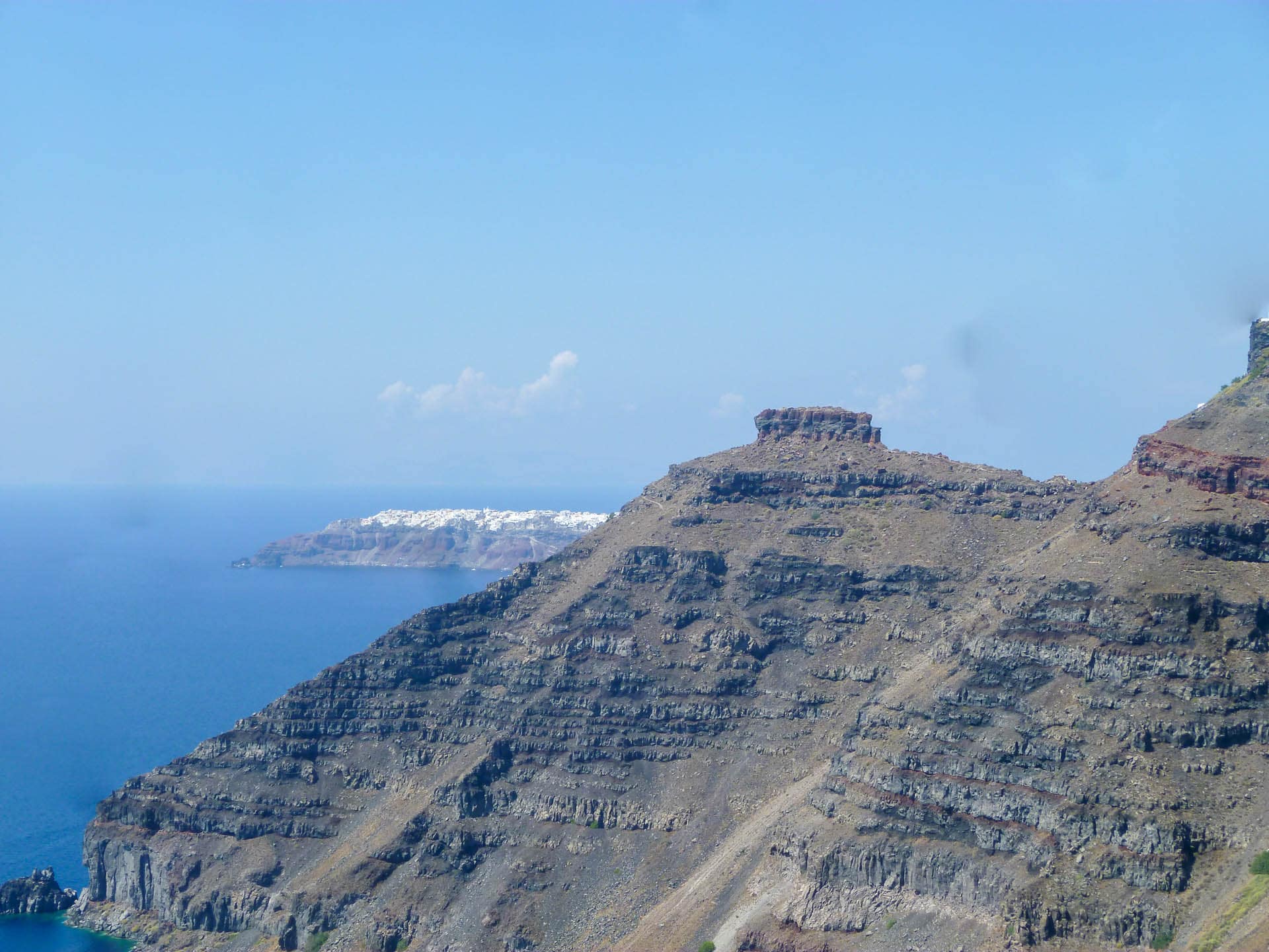 Oia from trail