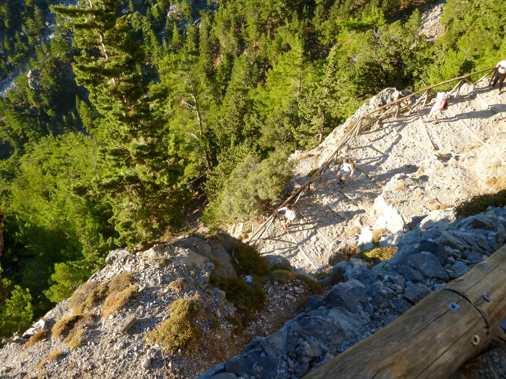Samaria Gorge trail