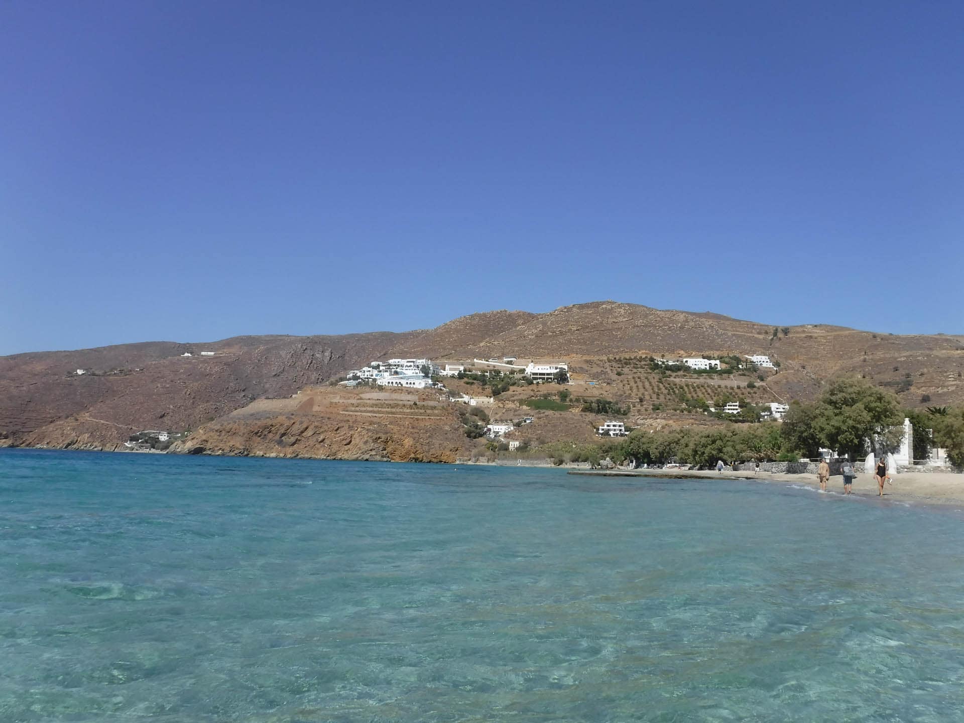 Aegiali beach