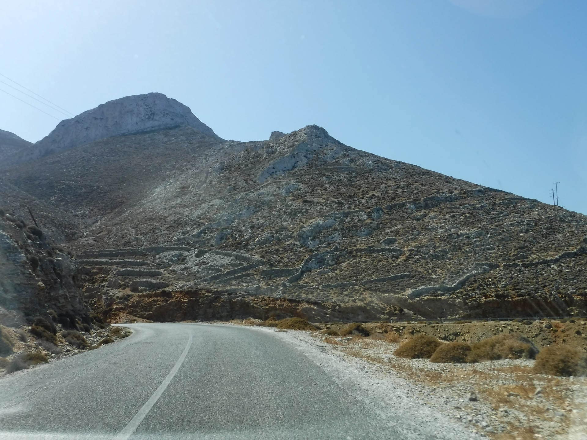 Amorgos road