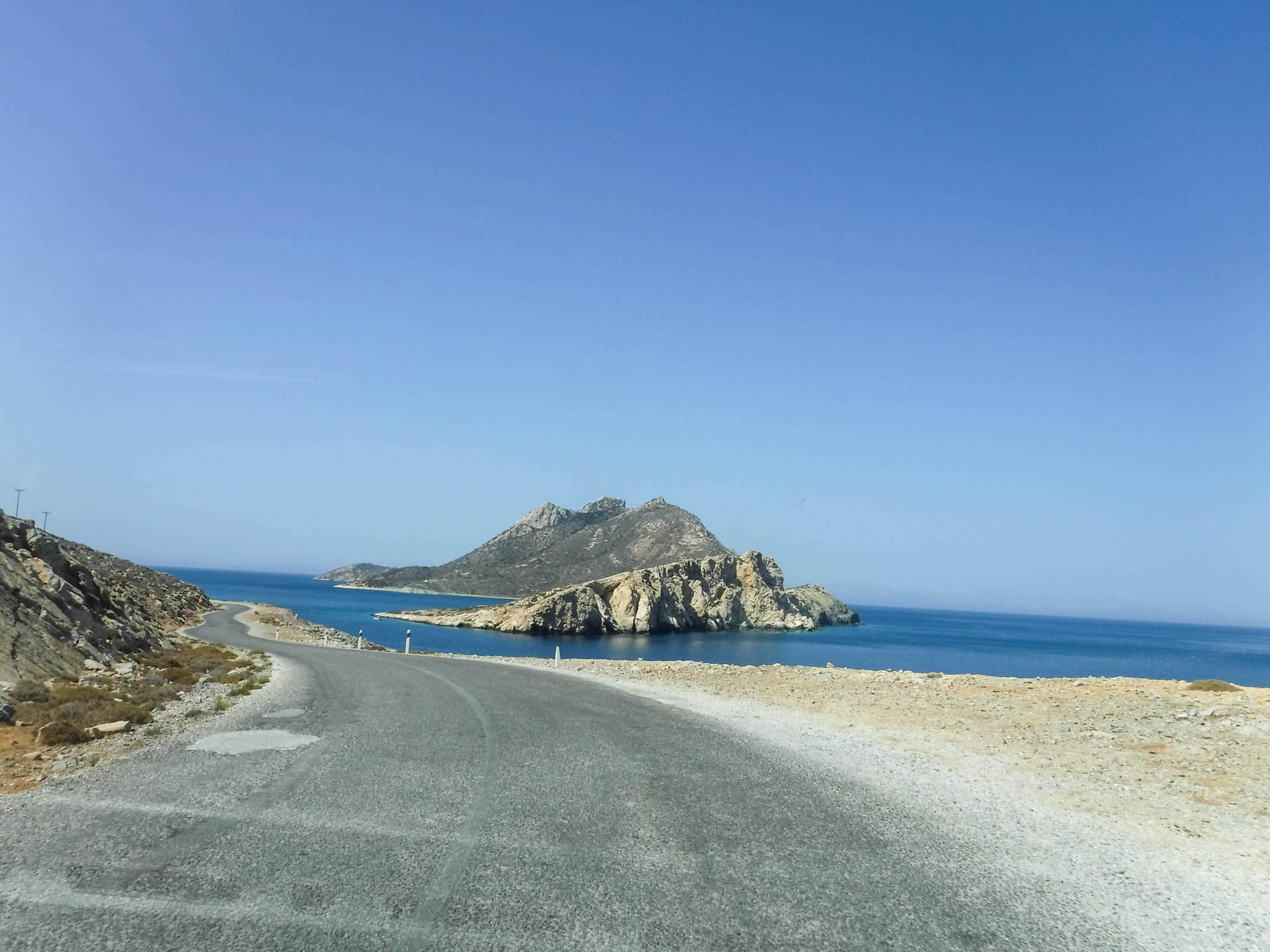 Amorgos road