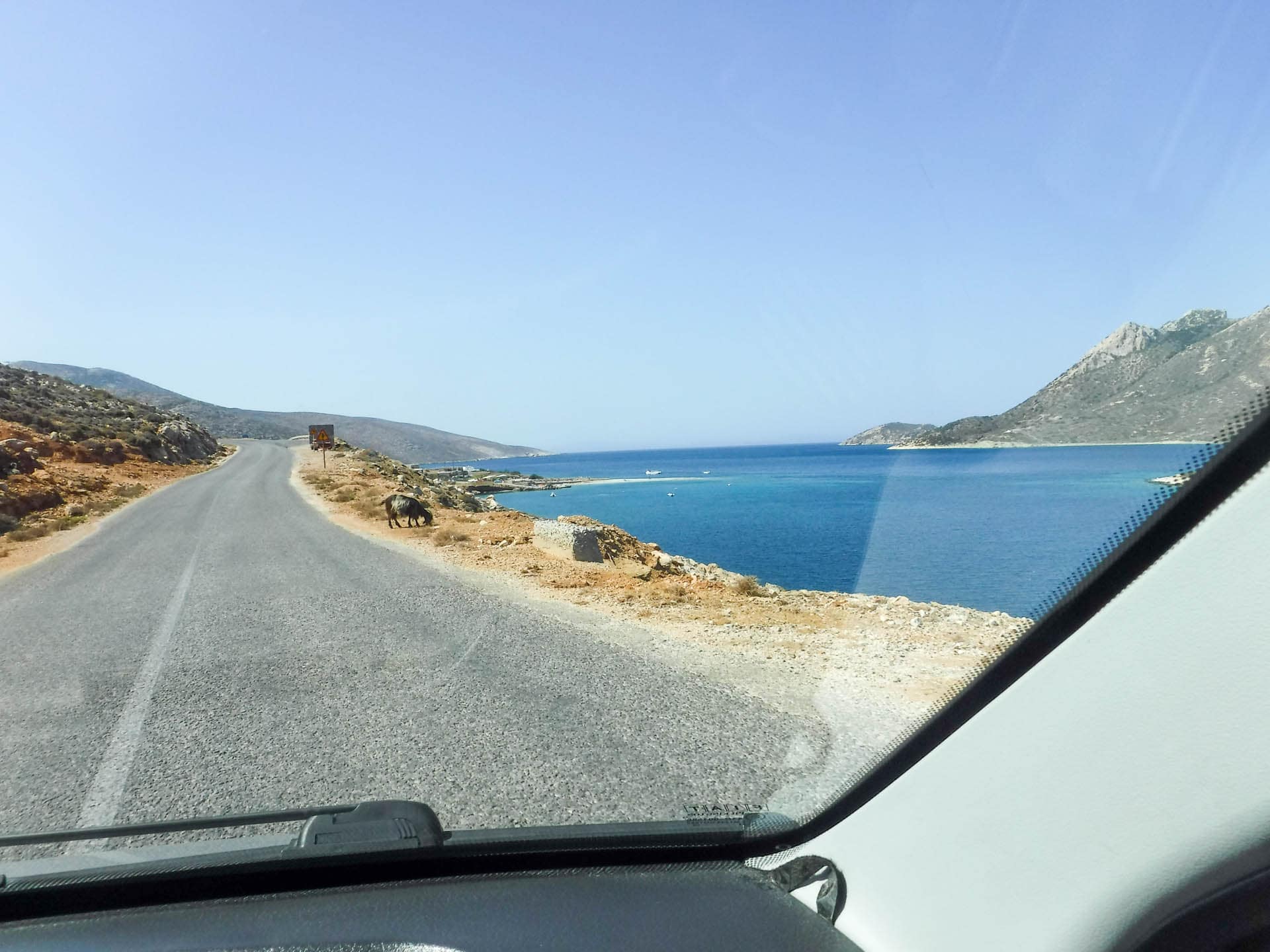Amorgos road