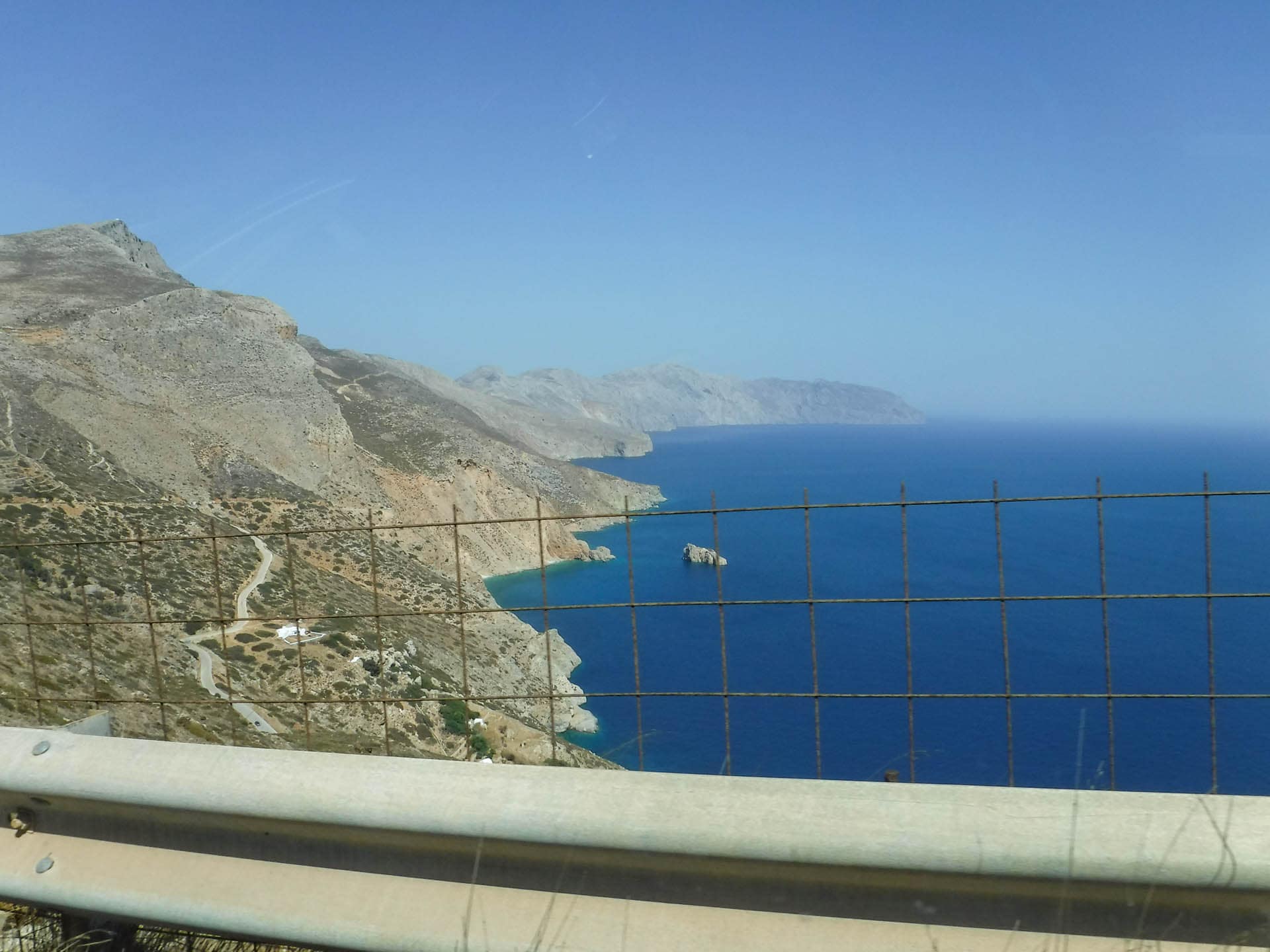 Amorgos road