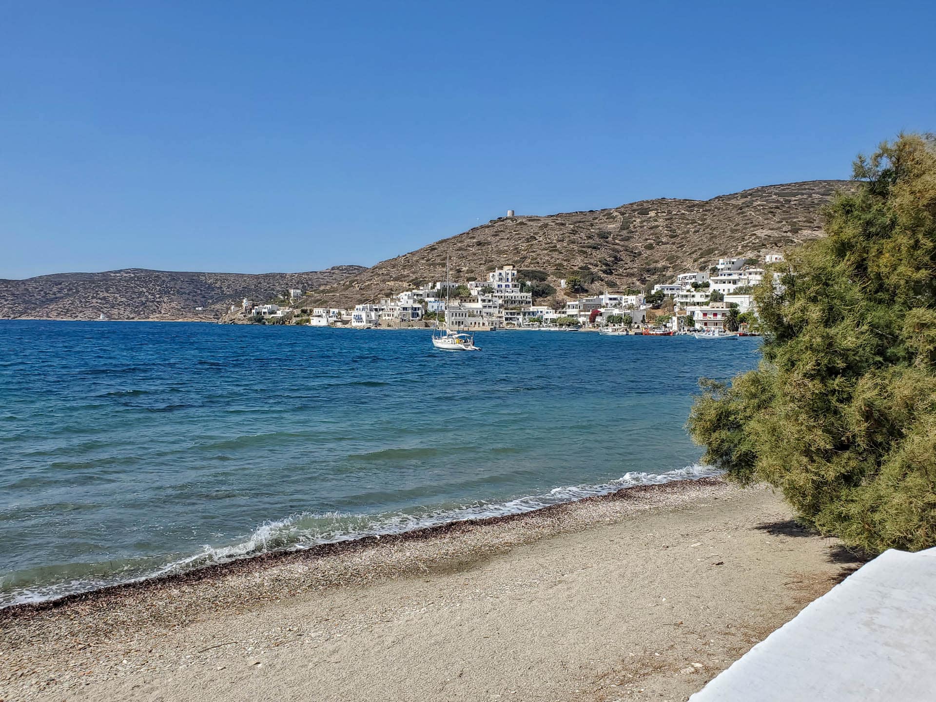 beach at Katapola