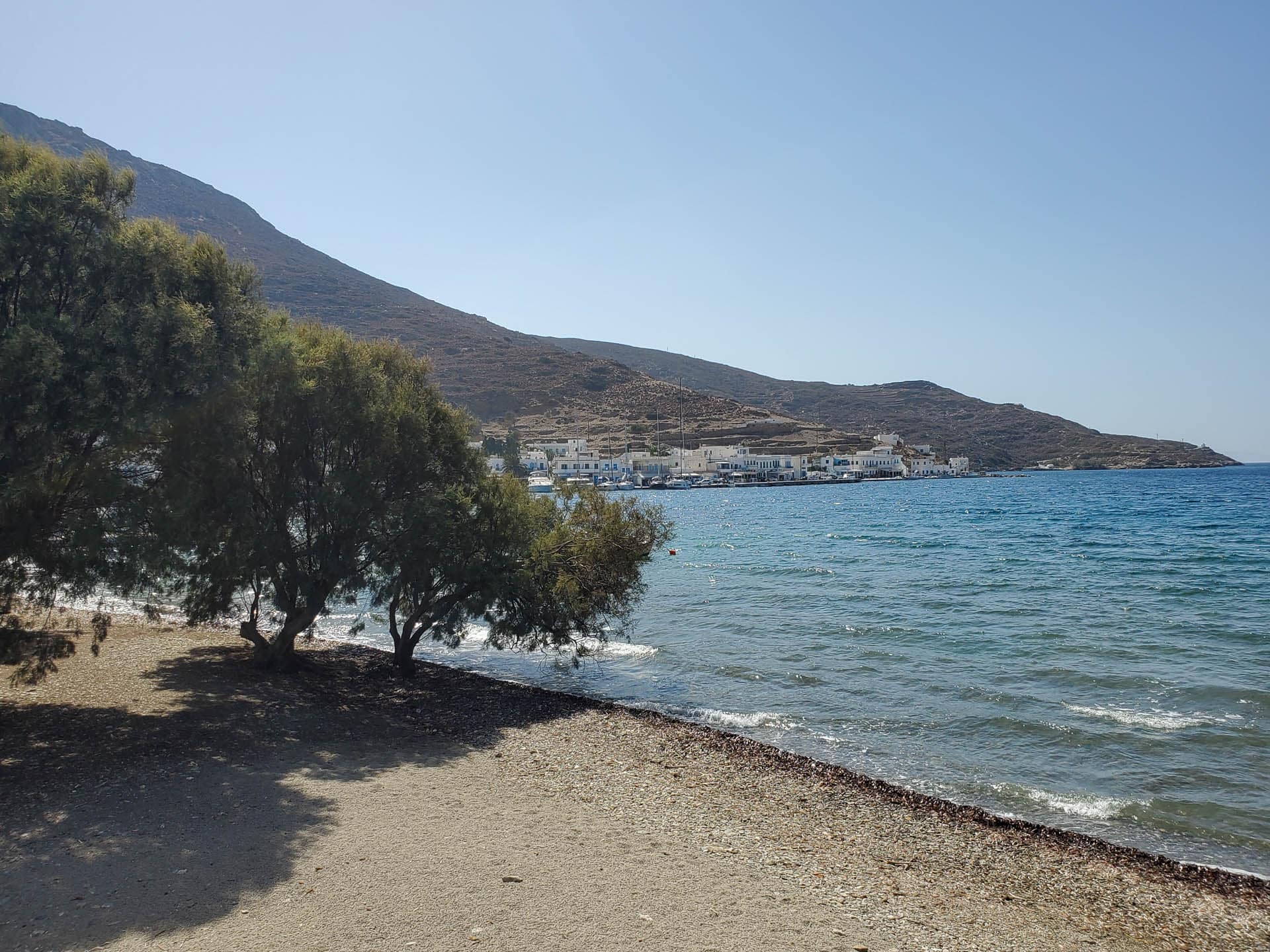 beach at Katapola