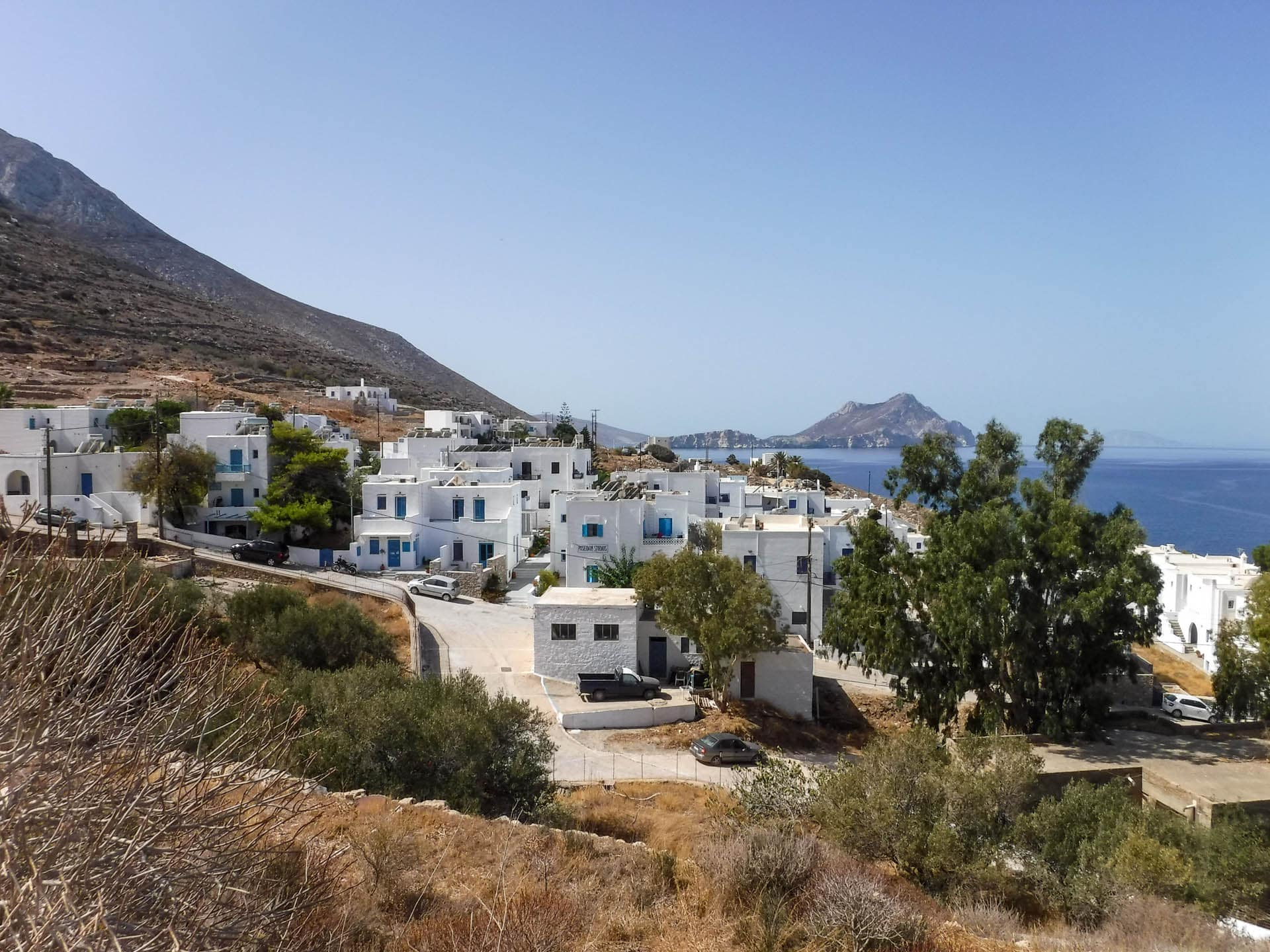 village view from trail