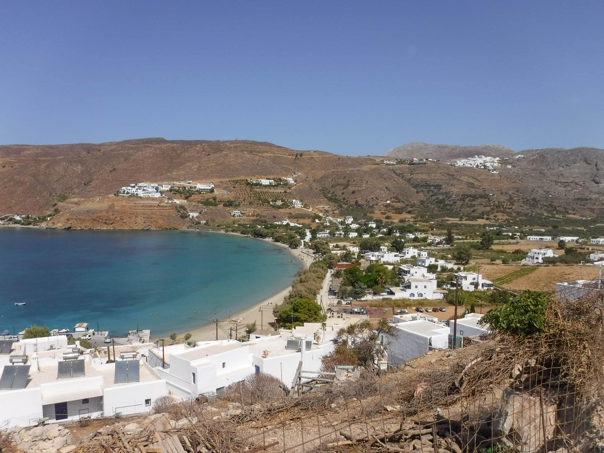 village view from trail