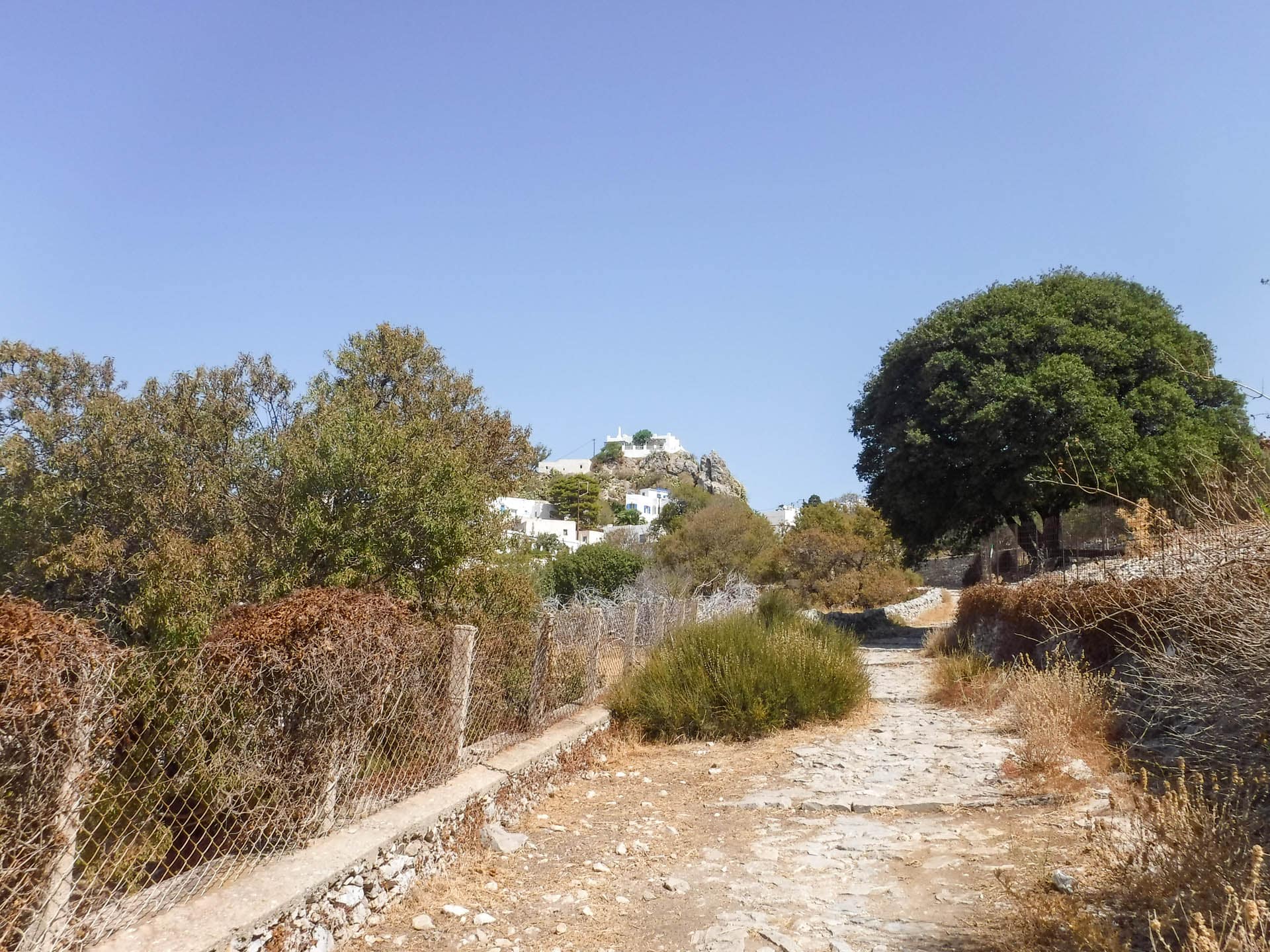 approaching village