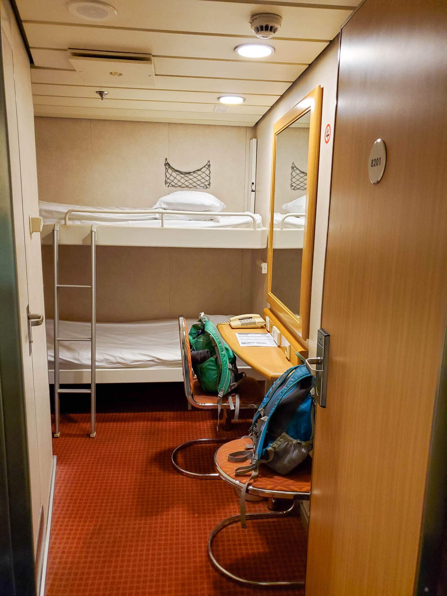 ferry cabin