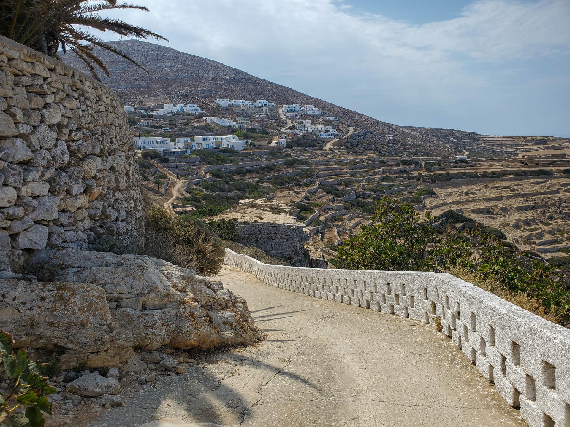 view into valley