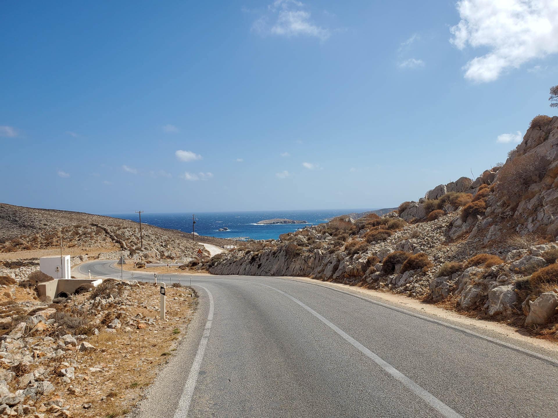 view from road