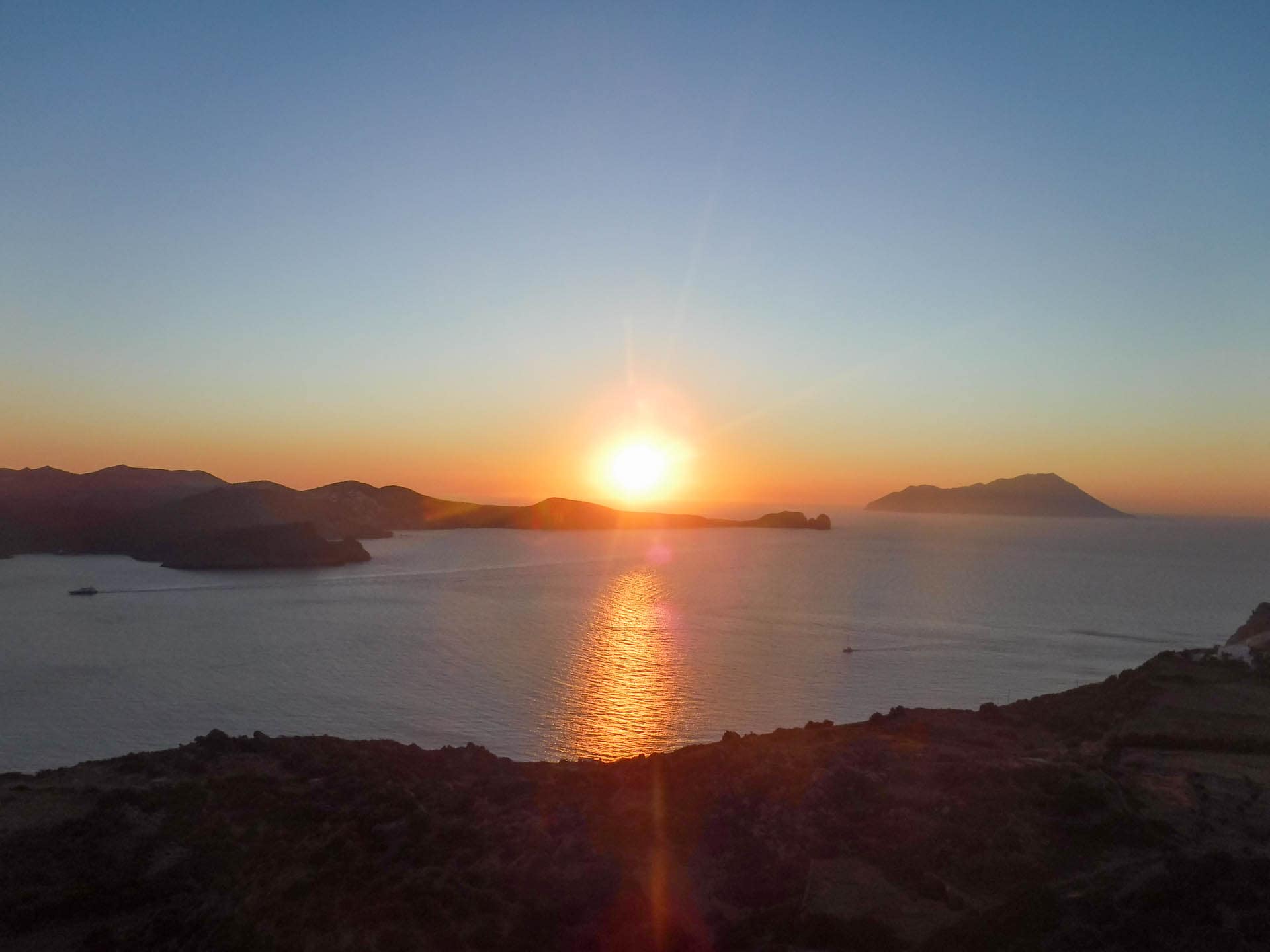 Milos sunset