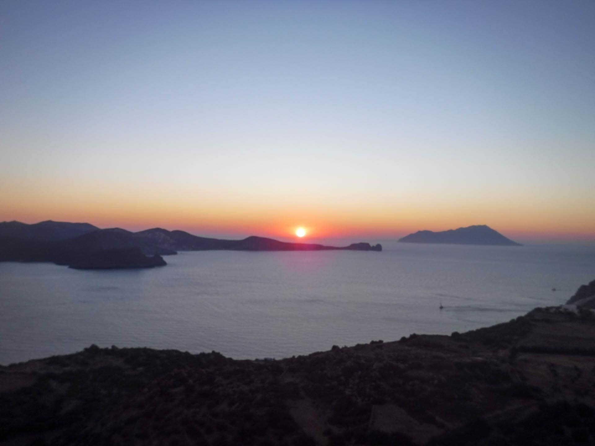 Milos sunset