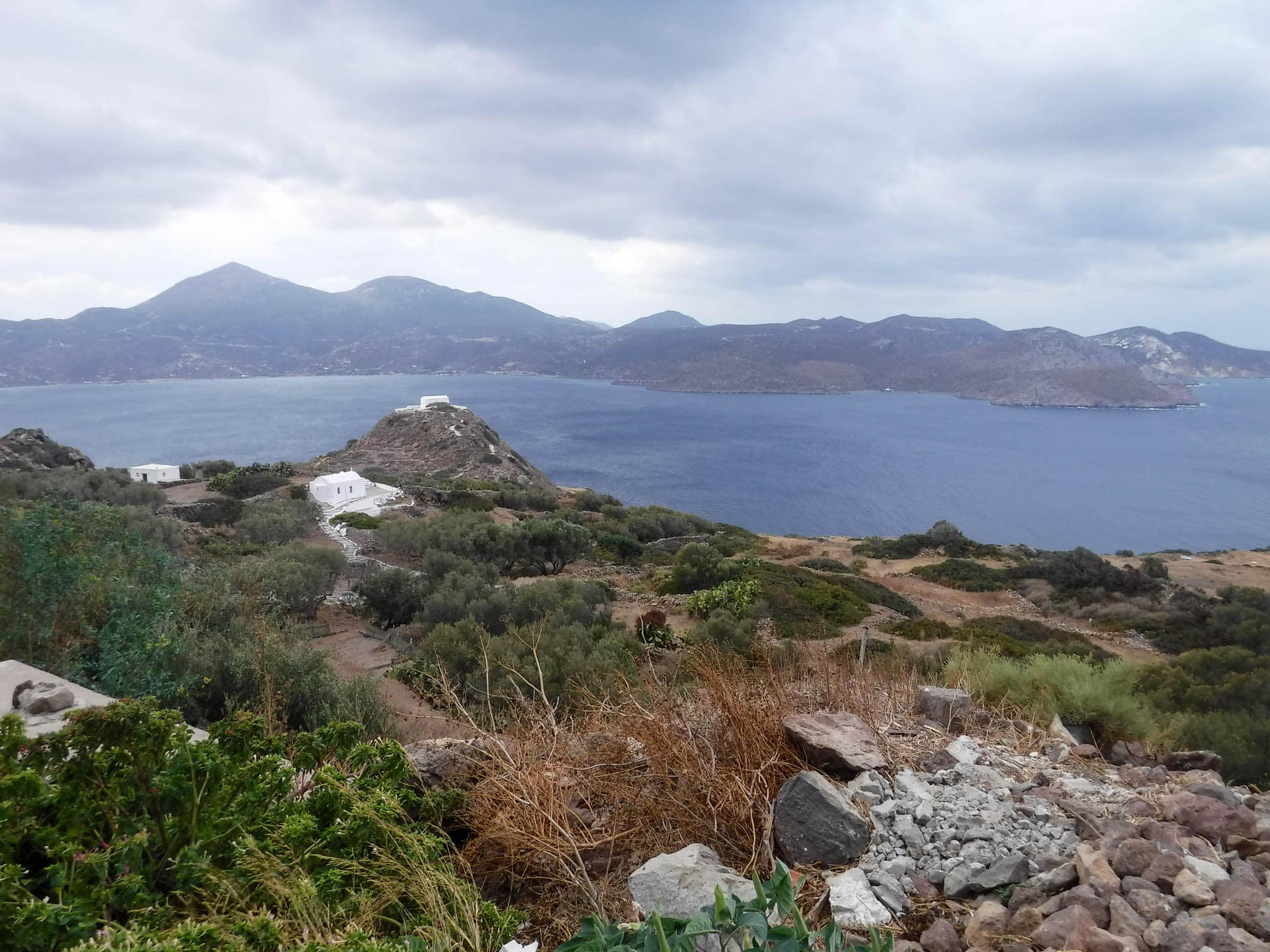 near top of trail in Plaka