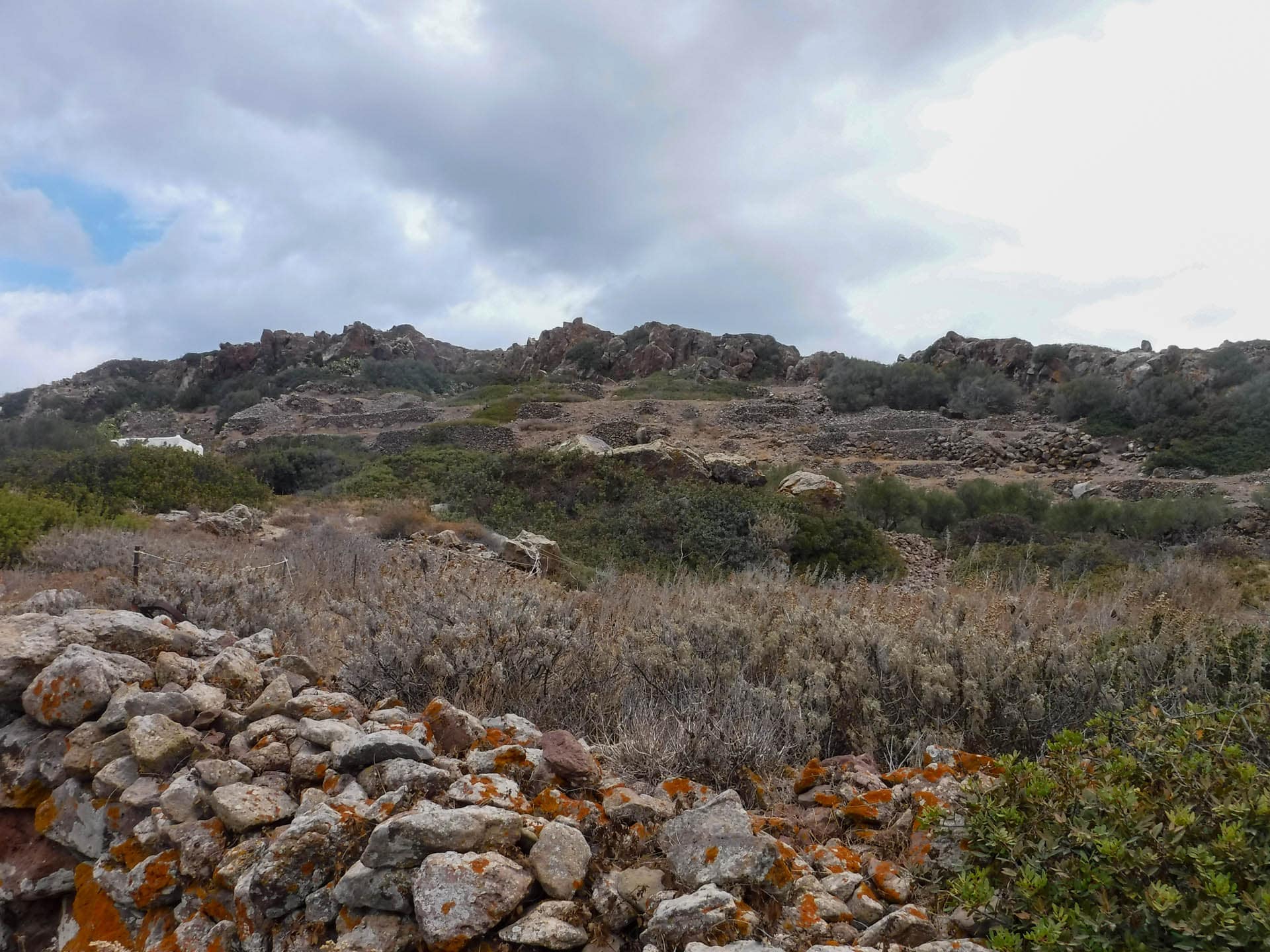 stone walls