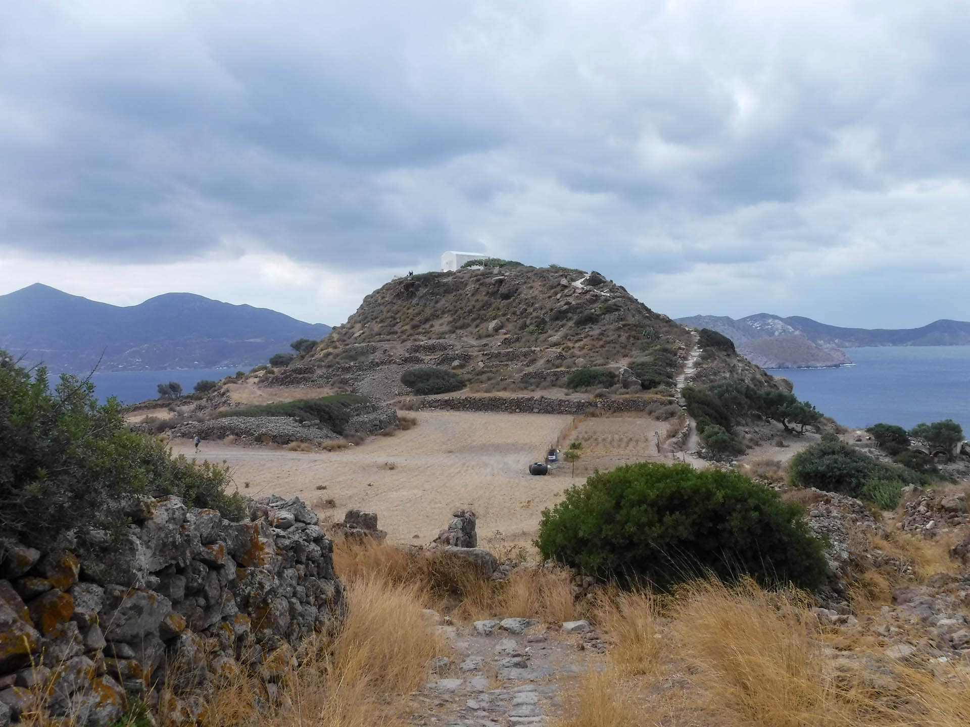 view of the Profitis Ilias chapel