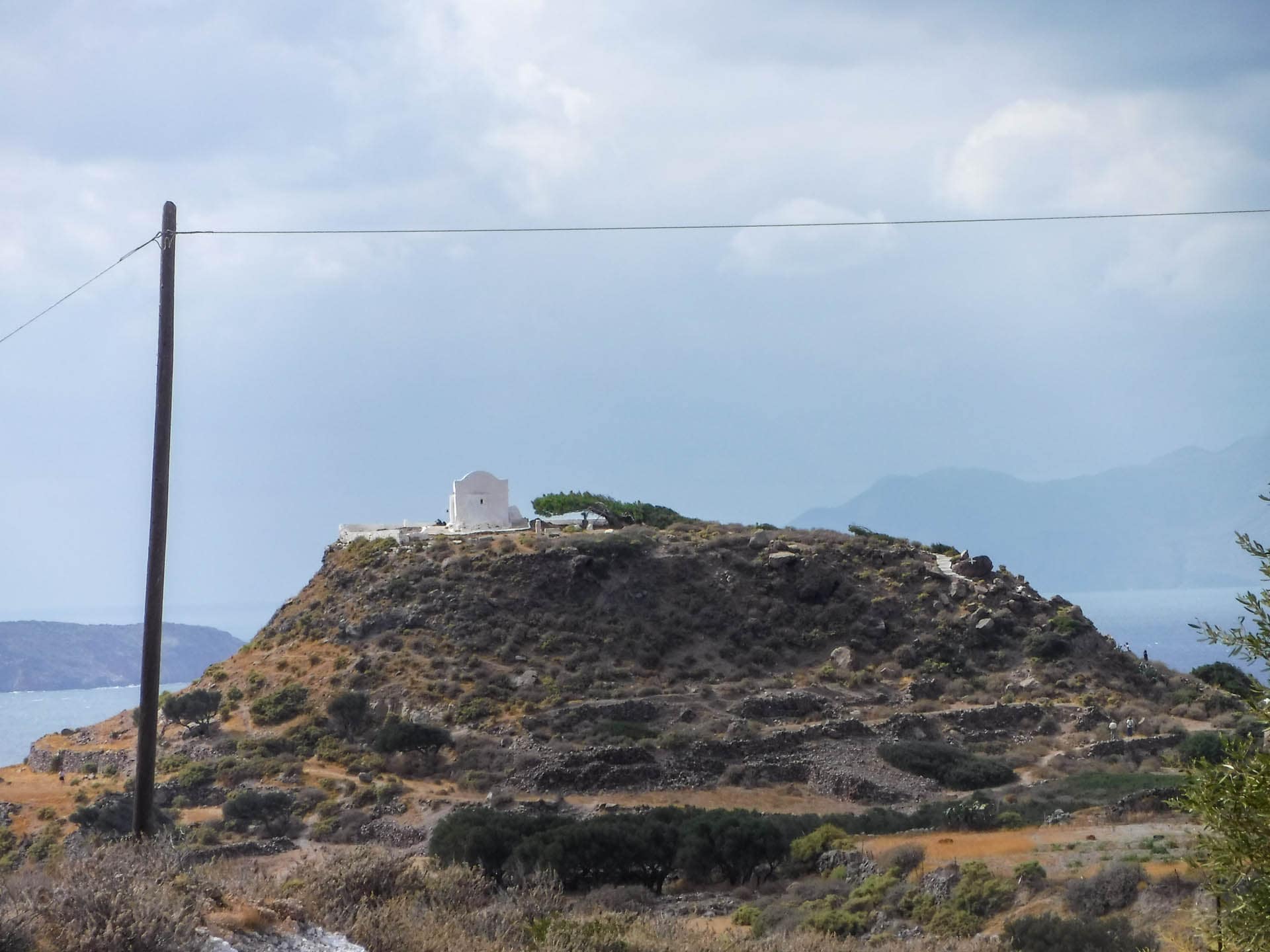 view of the Profitis Ilias chapel