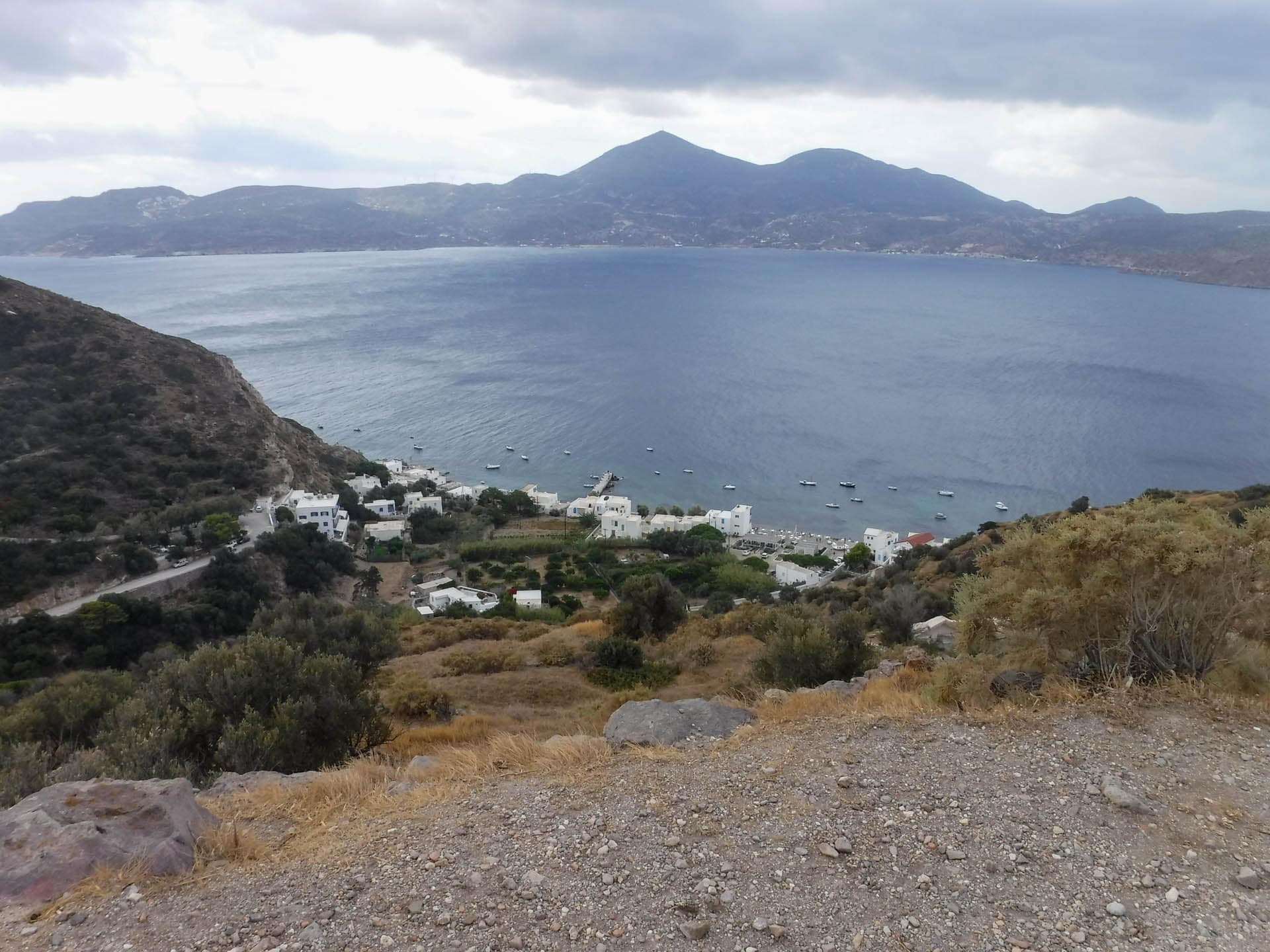 view down to Klima