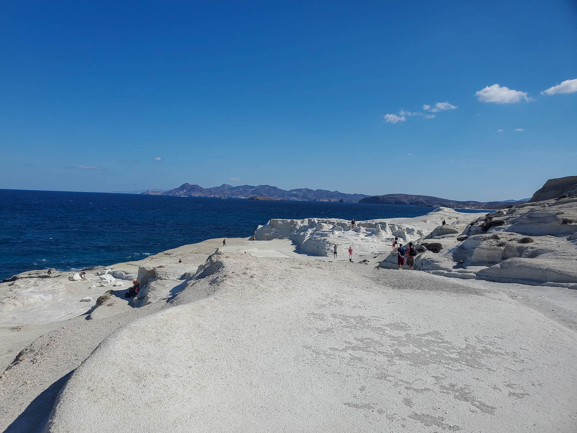 Sarakiniko rock formations