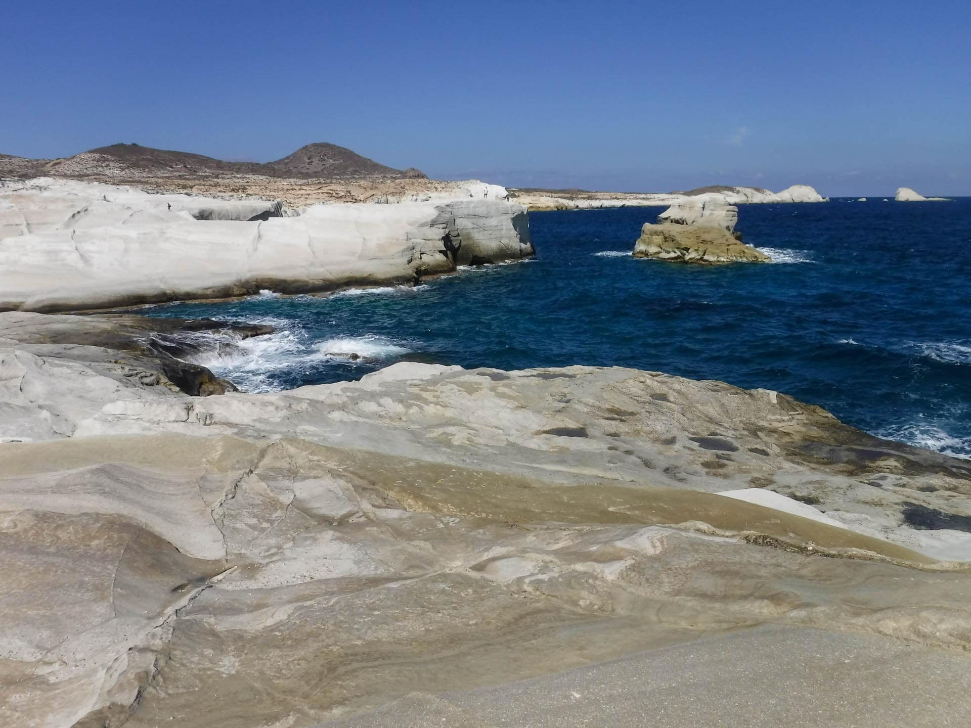 Sarakiniko rock formations