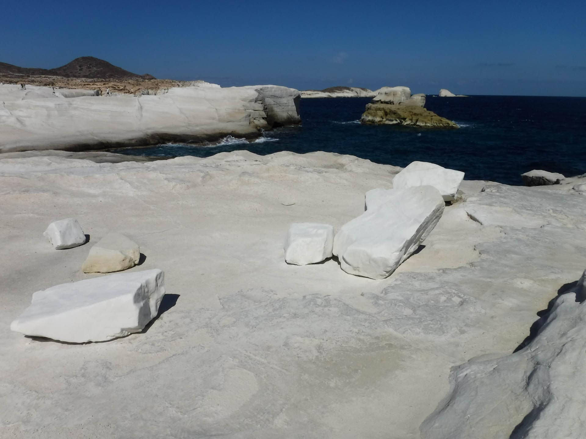Sarakiniko rock formations