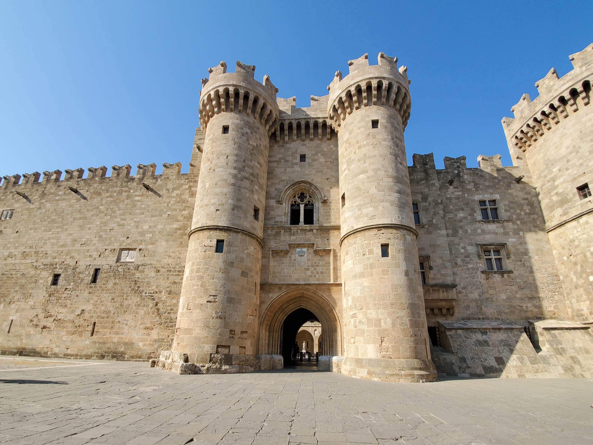 entrance to palace