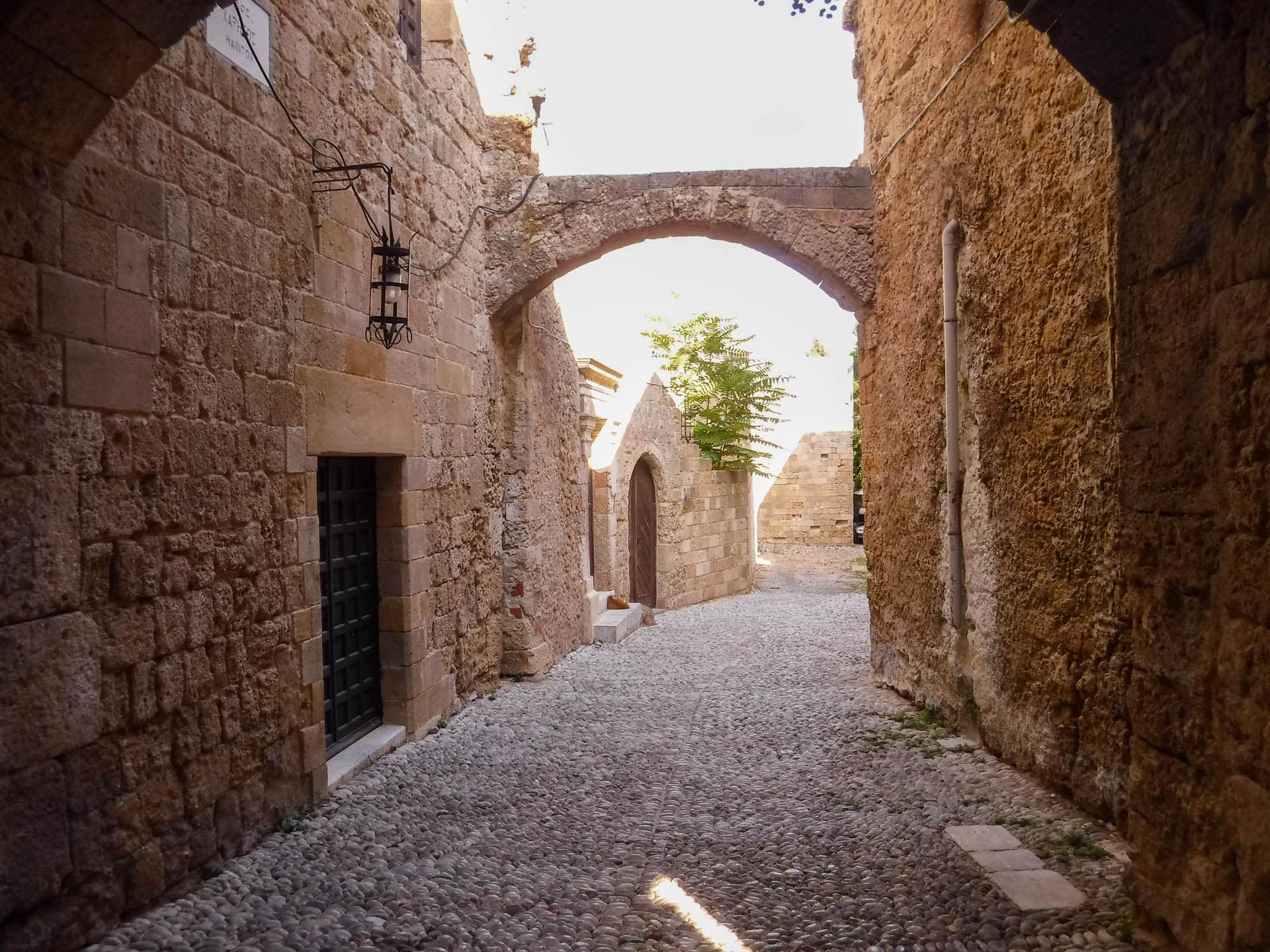 arch in side street