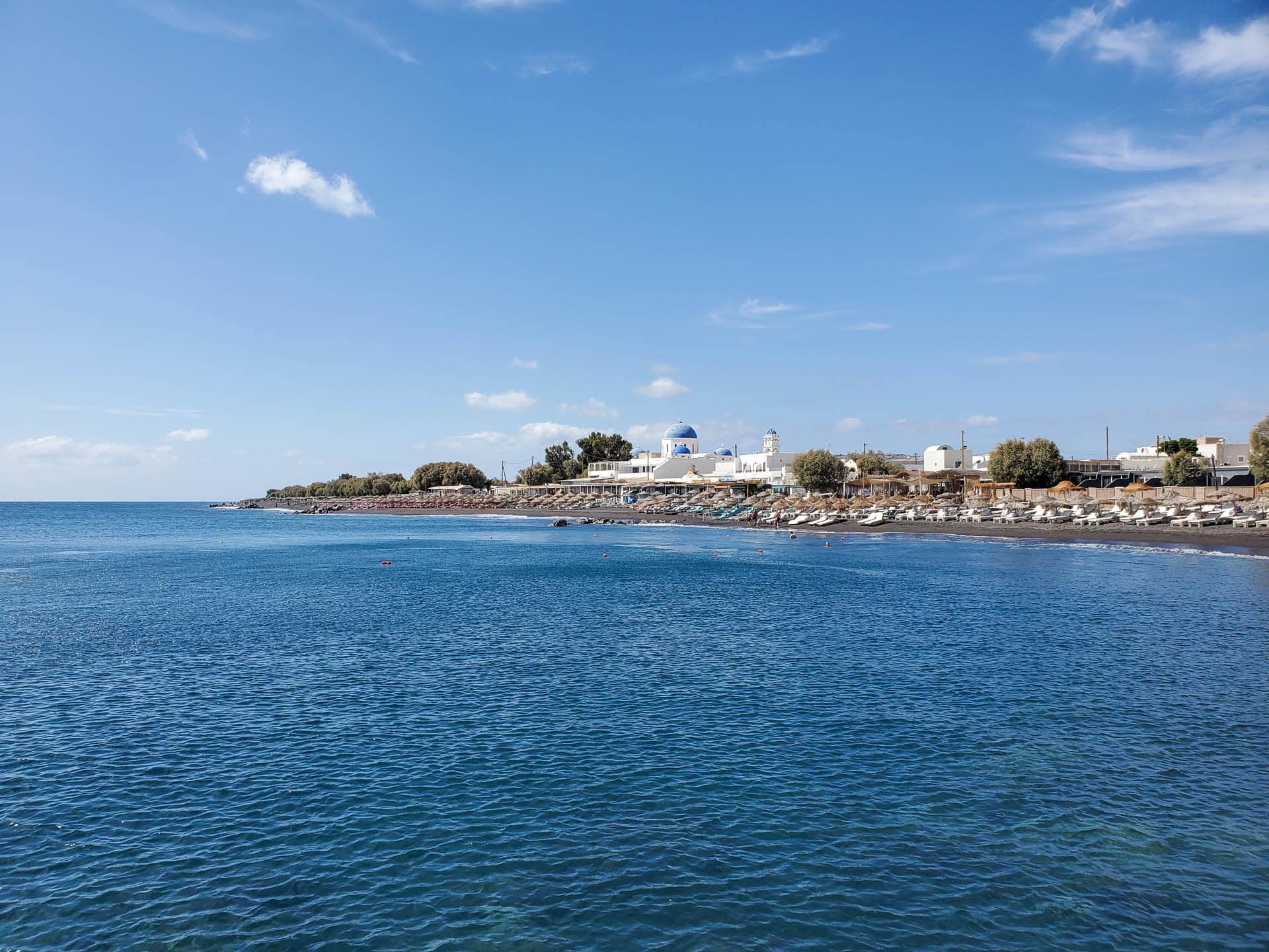 view of coast from headland