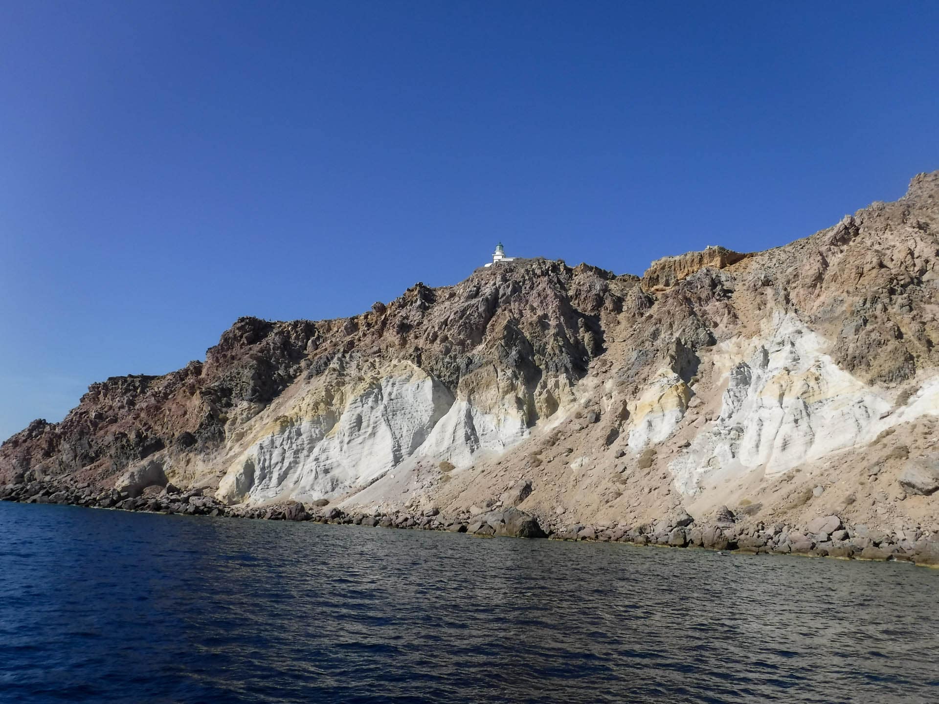 lighthouse on cliff