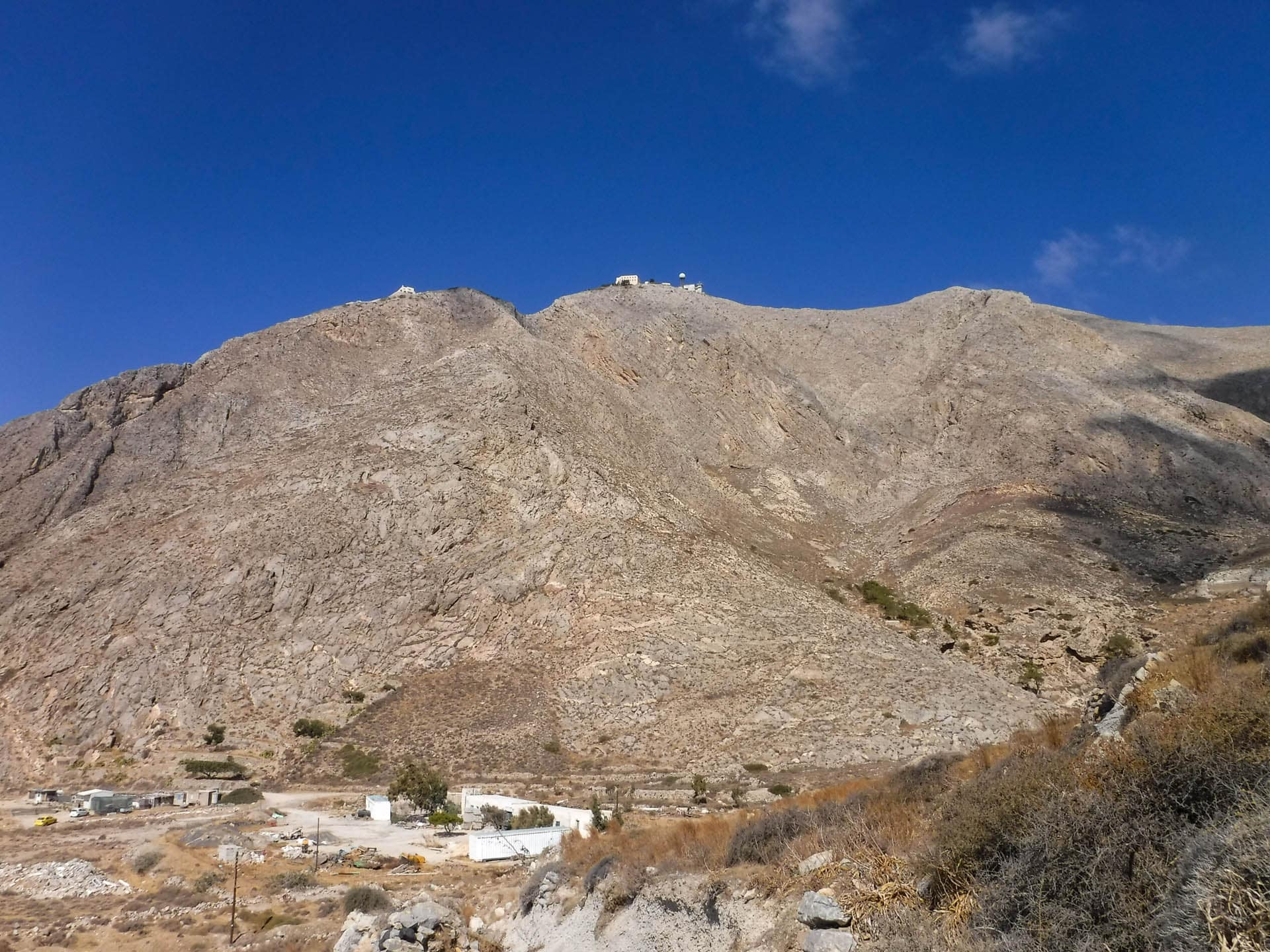 mountain view from trail