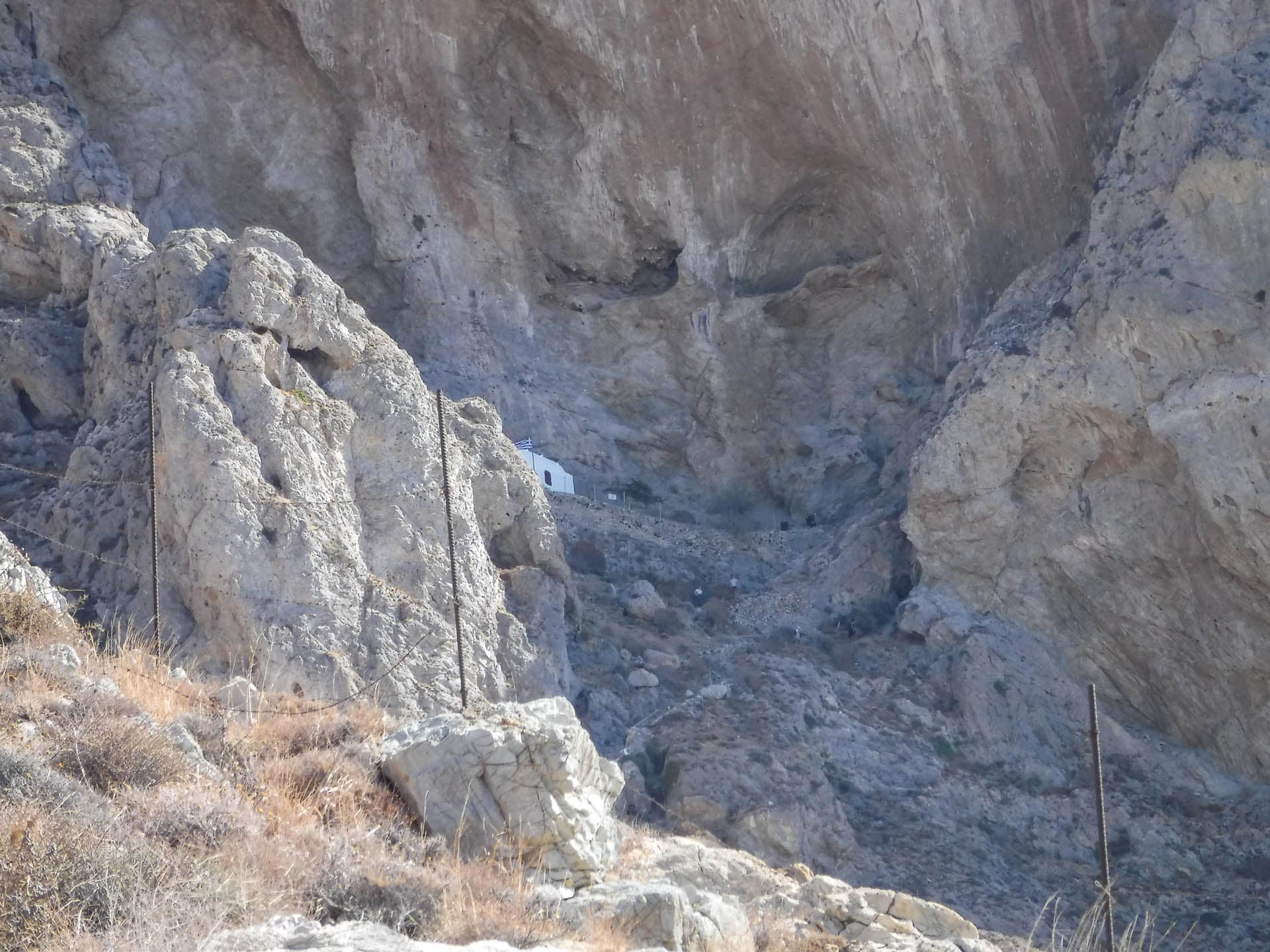 view of chapel from trail