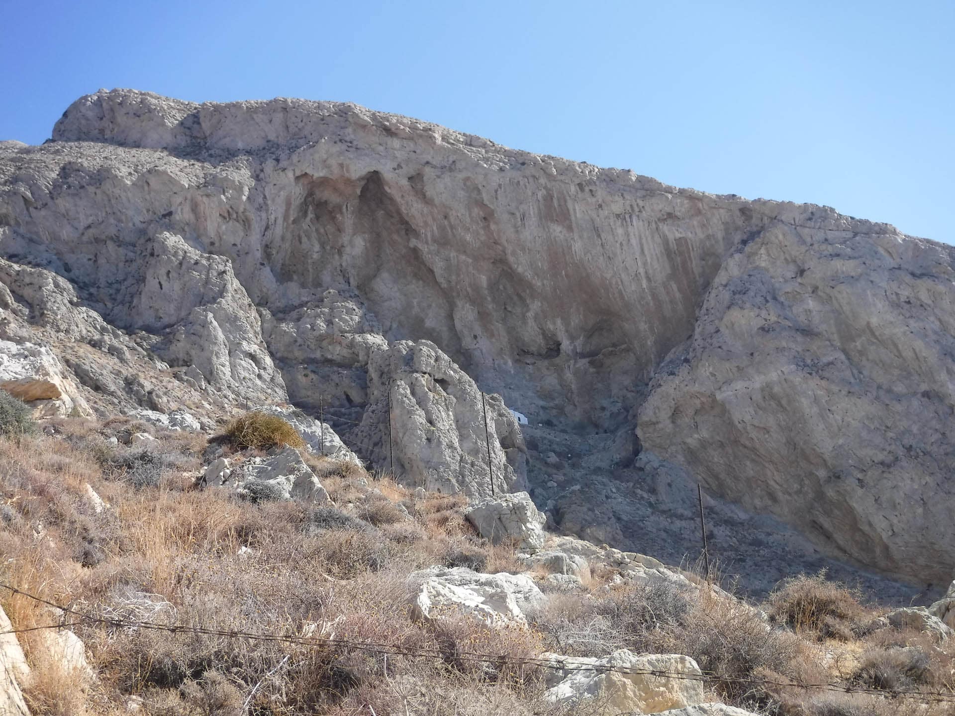 view of chapel from trail