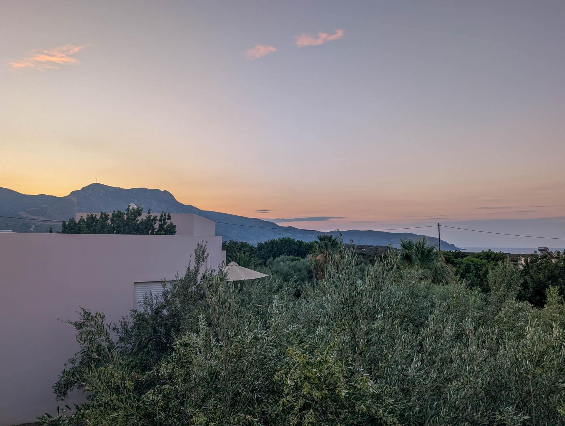 sunrise over mountain