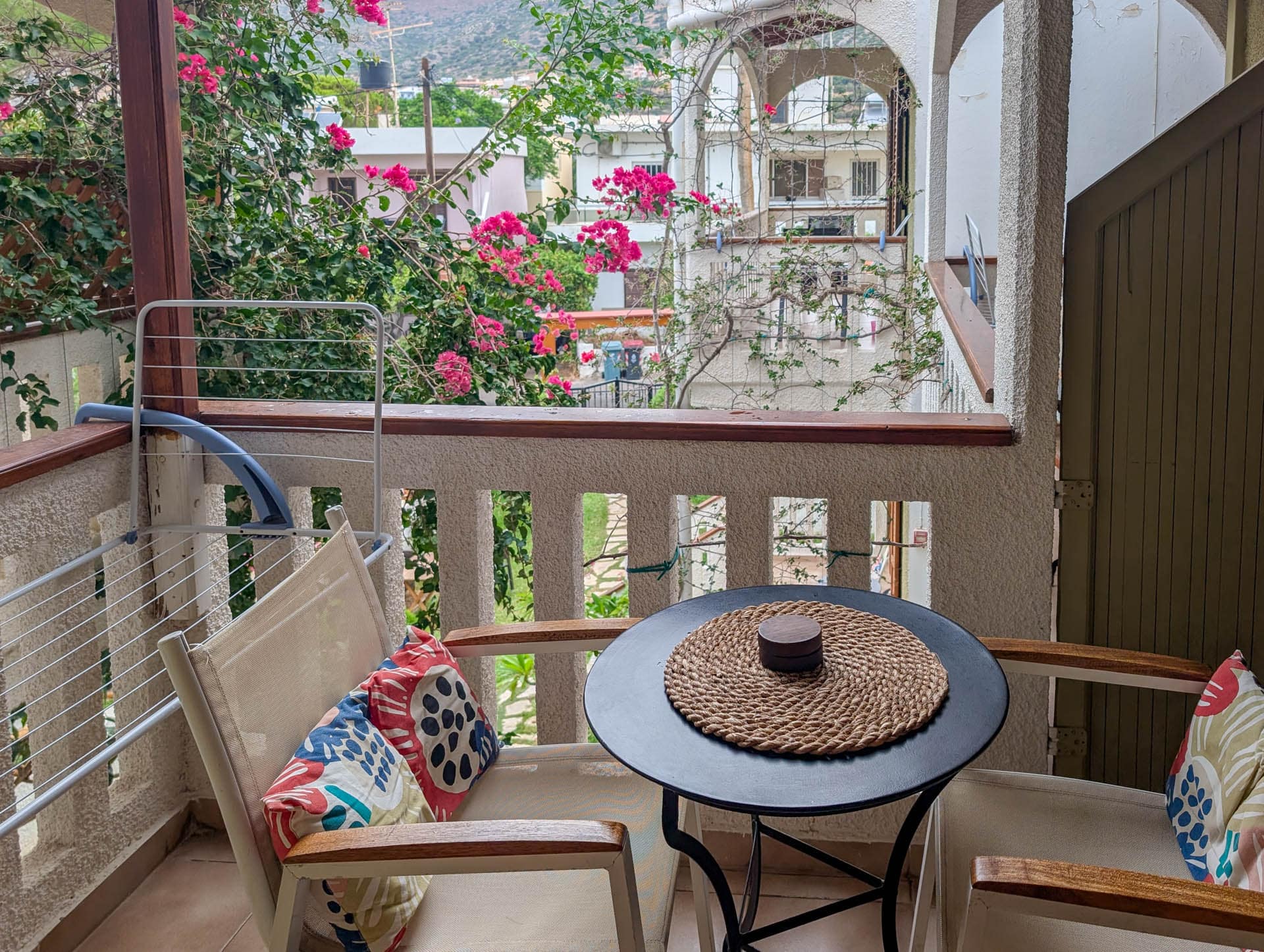 terrace of our room