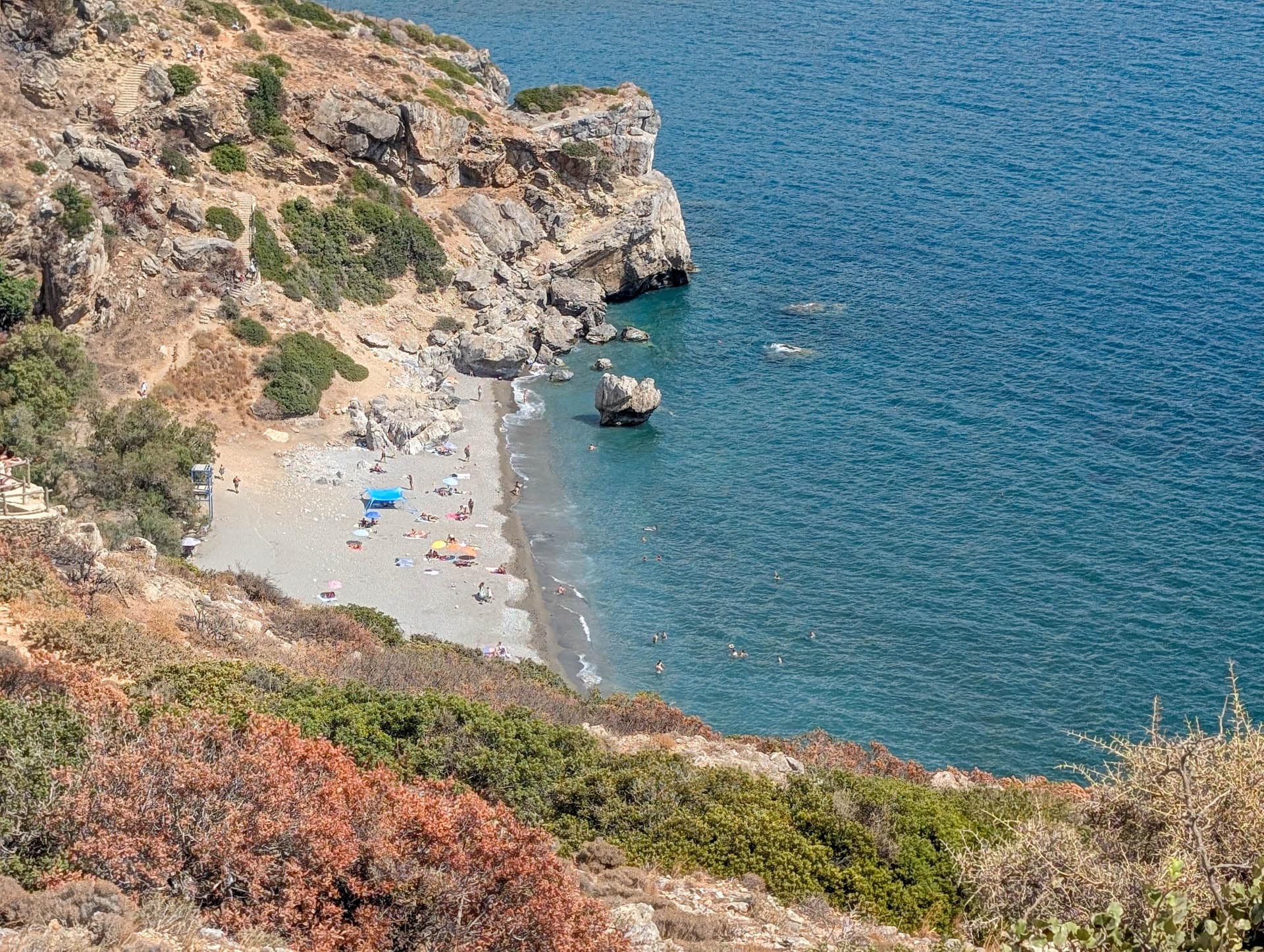 Preveli beach