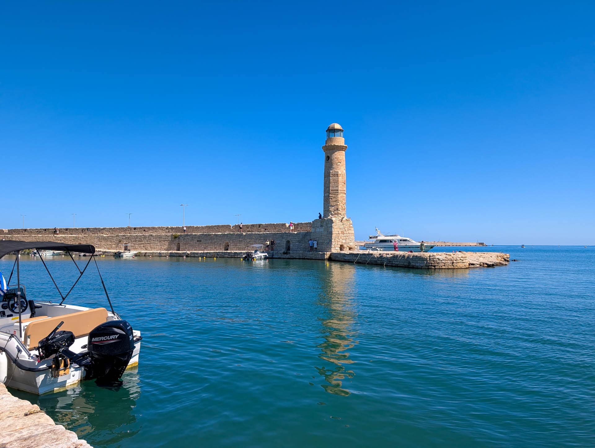 lighthouse at Venetian port