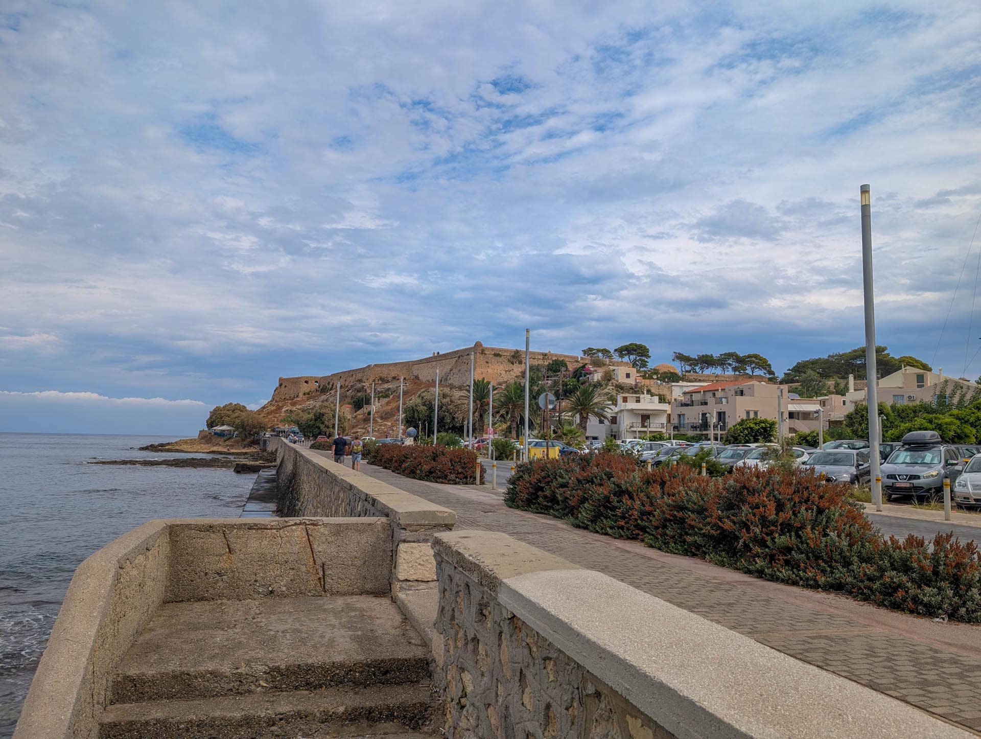 waterfront near fortress