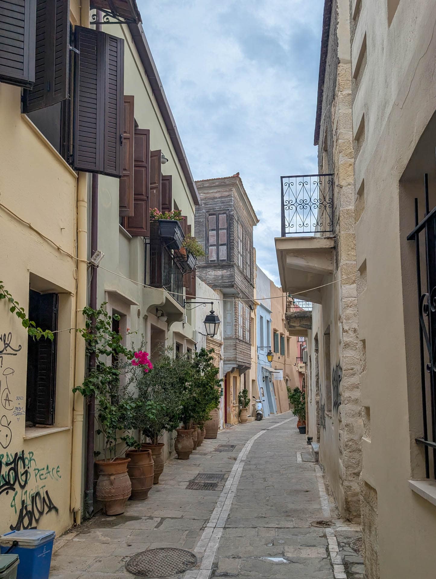 narrower street in old town
