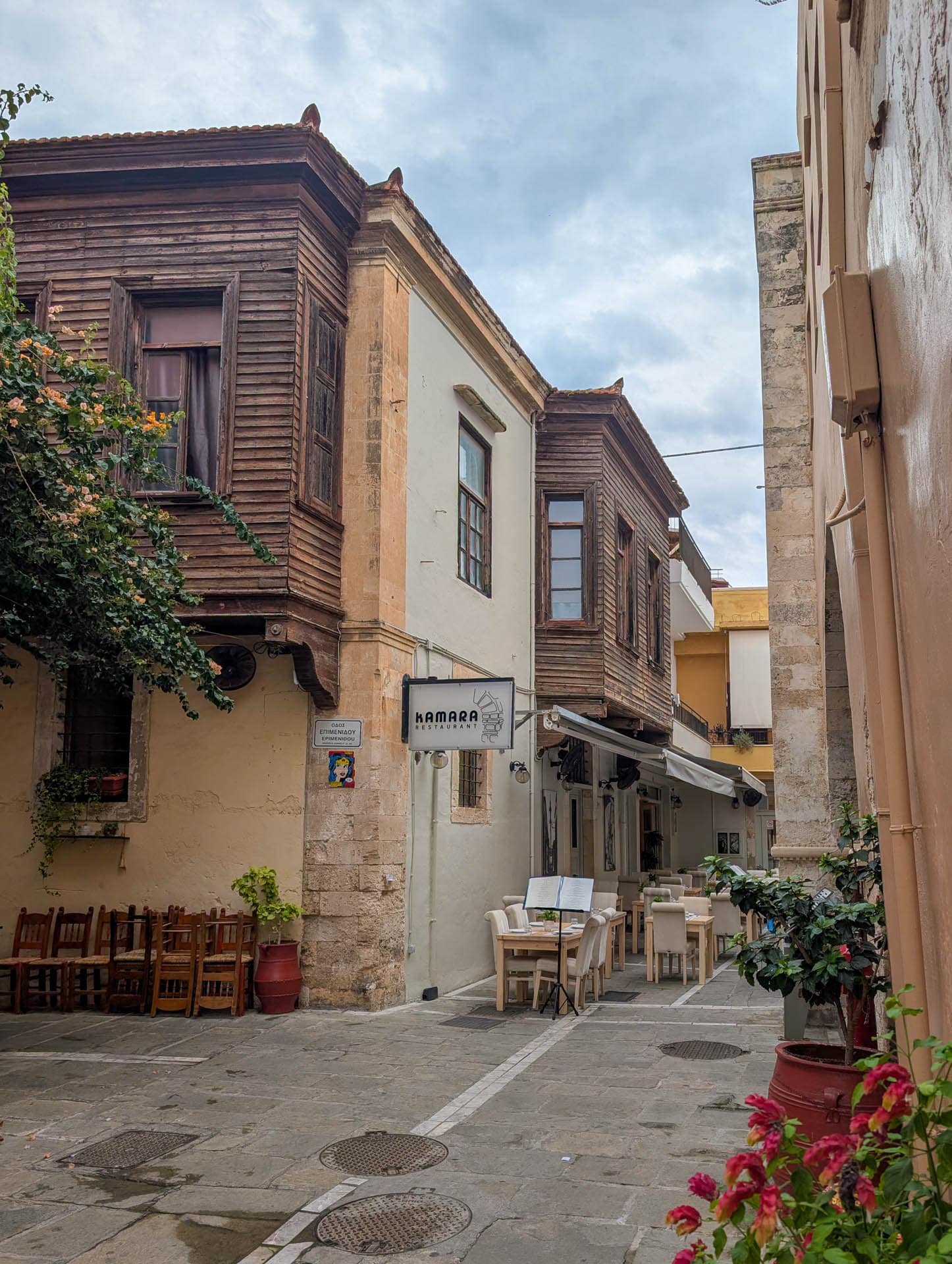 narrower street in old town