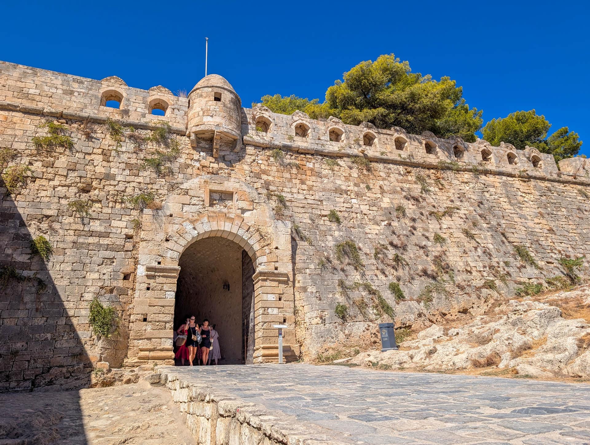 entrance to fortress