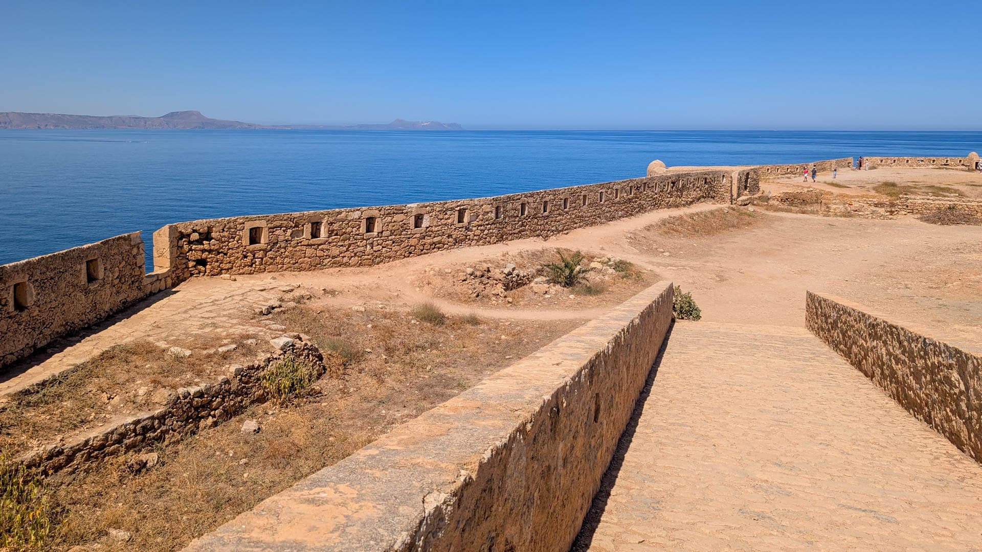 view of water and walls